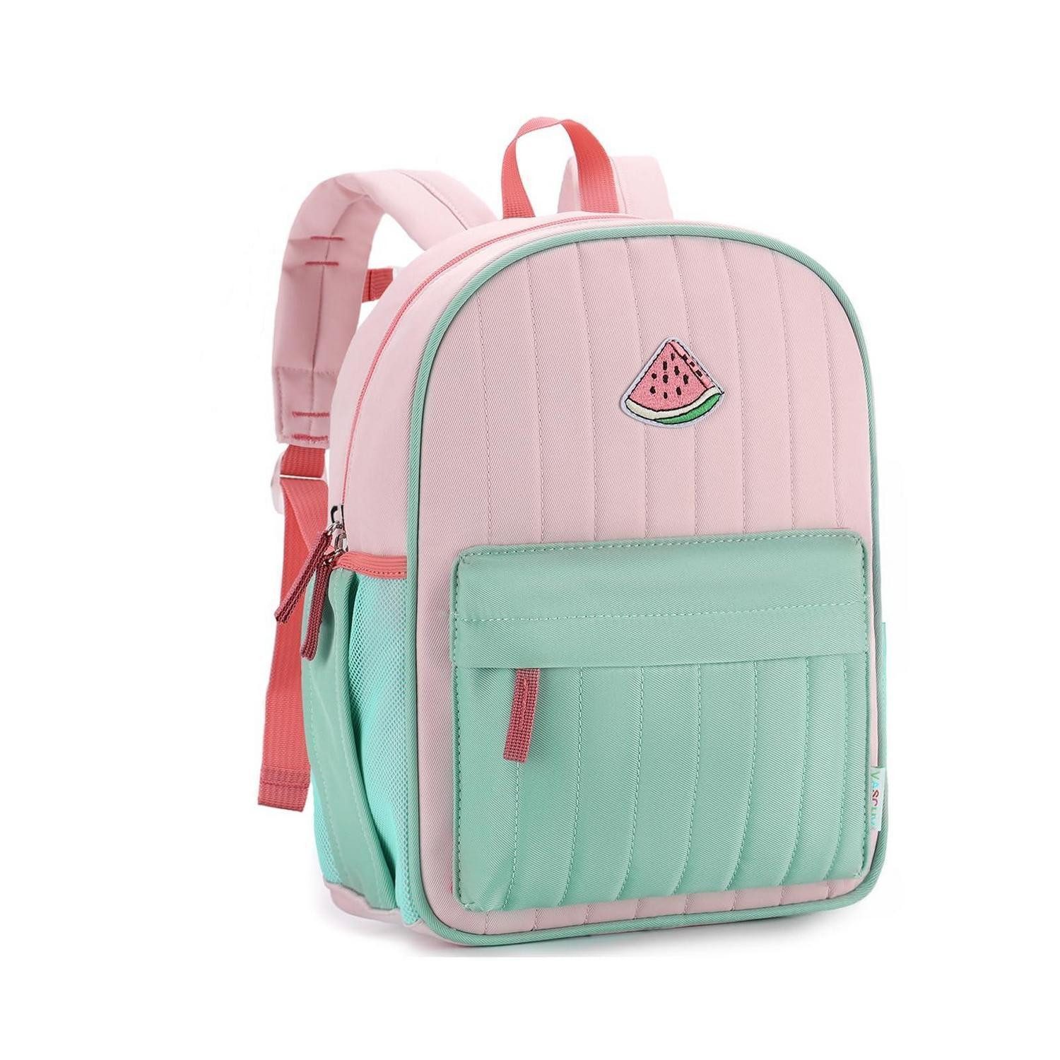 LuxusKollektion Kinderrucksack Kinderrucksack Quilted Color-blocked 12in