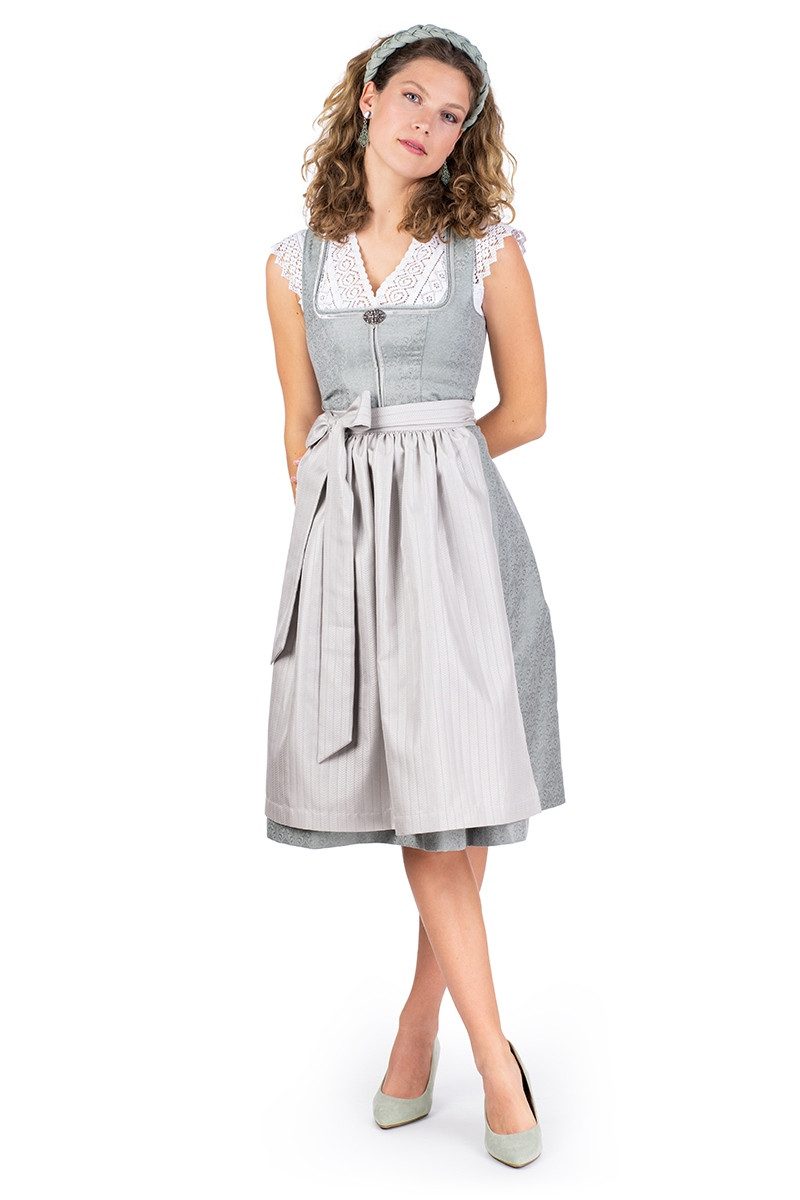 MarJo Dirndl Midi Dirndl 2tlg. - SCHOLLBRUNN - gletscher – Bild 4 von 5