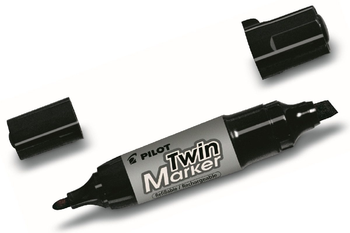 Permanentmarker Permanentmarker Twin Marker Begreen breit MFN-15FB-B schwarz