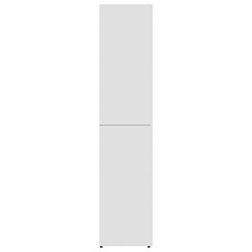 vidaXL Schuhregal Schuhschrank Weiß 80×39×178 cm Holzwerkstoff, 1-tlg.