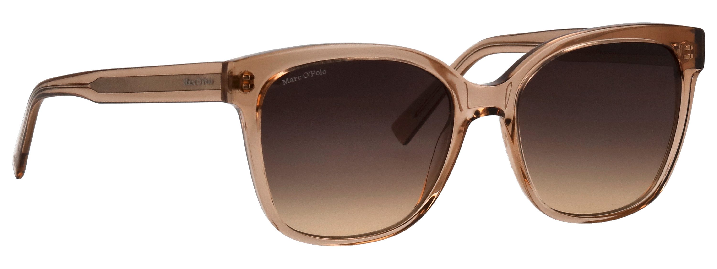 Marc O'Polo Sonnenbrille Modell 506235 Form Butterfly, Logoschriftzug auf Bügel, Kunststofffassung
