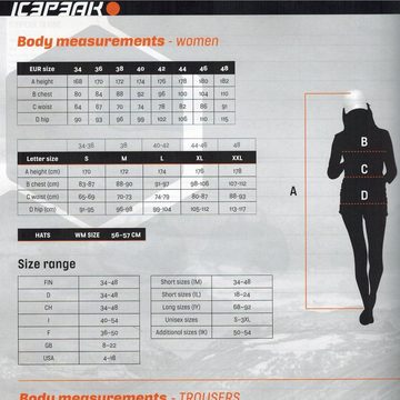 Icepeak Strickfleecejacke Bleeker Damen Midlayer