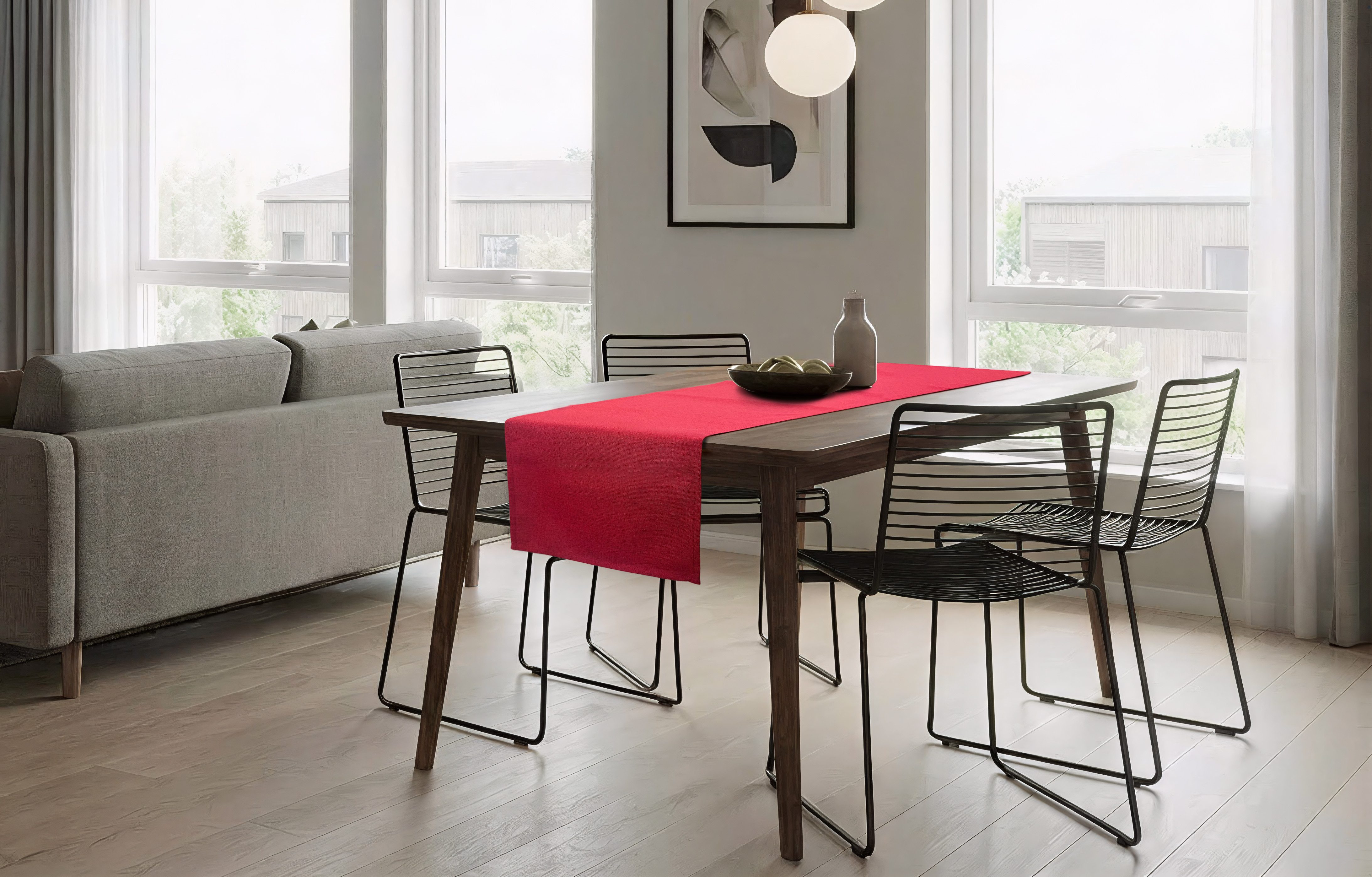 OTTO home Tischläufer Meellon (Packung 1-tlg), unifarben, modern, strukturiert, Esszimmer, Esstisch, Deko – Bild 4 von 4