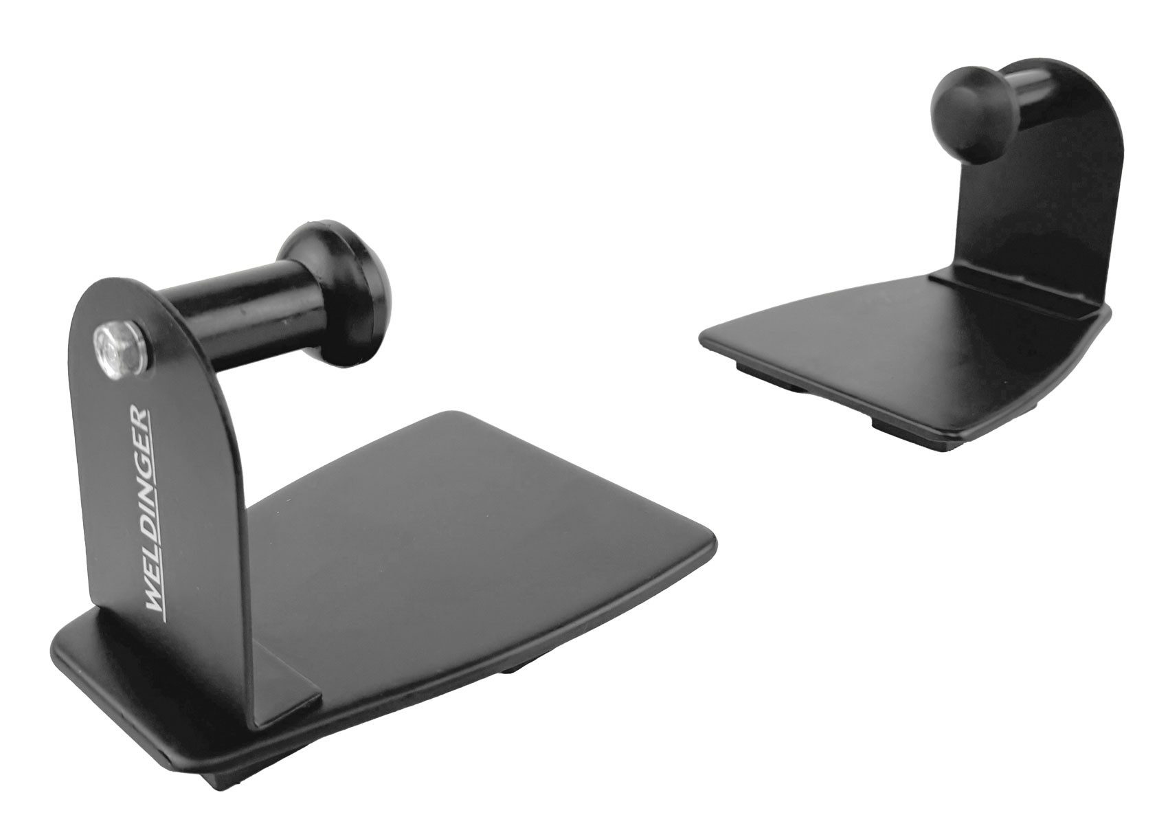 WELDINGER Werkstattwagen Werkzeugablage 4-tlg. Set magnetisch Dosenhalter Papierhandtuchhalter, (Set), Ablagefächer für Dosen, Schraubendreher