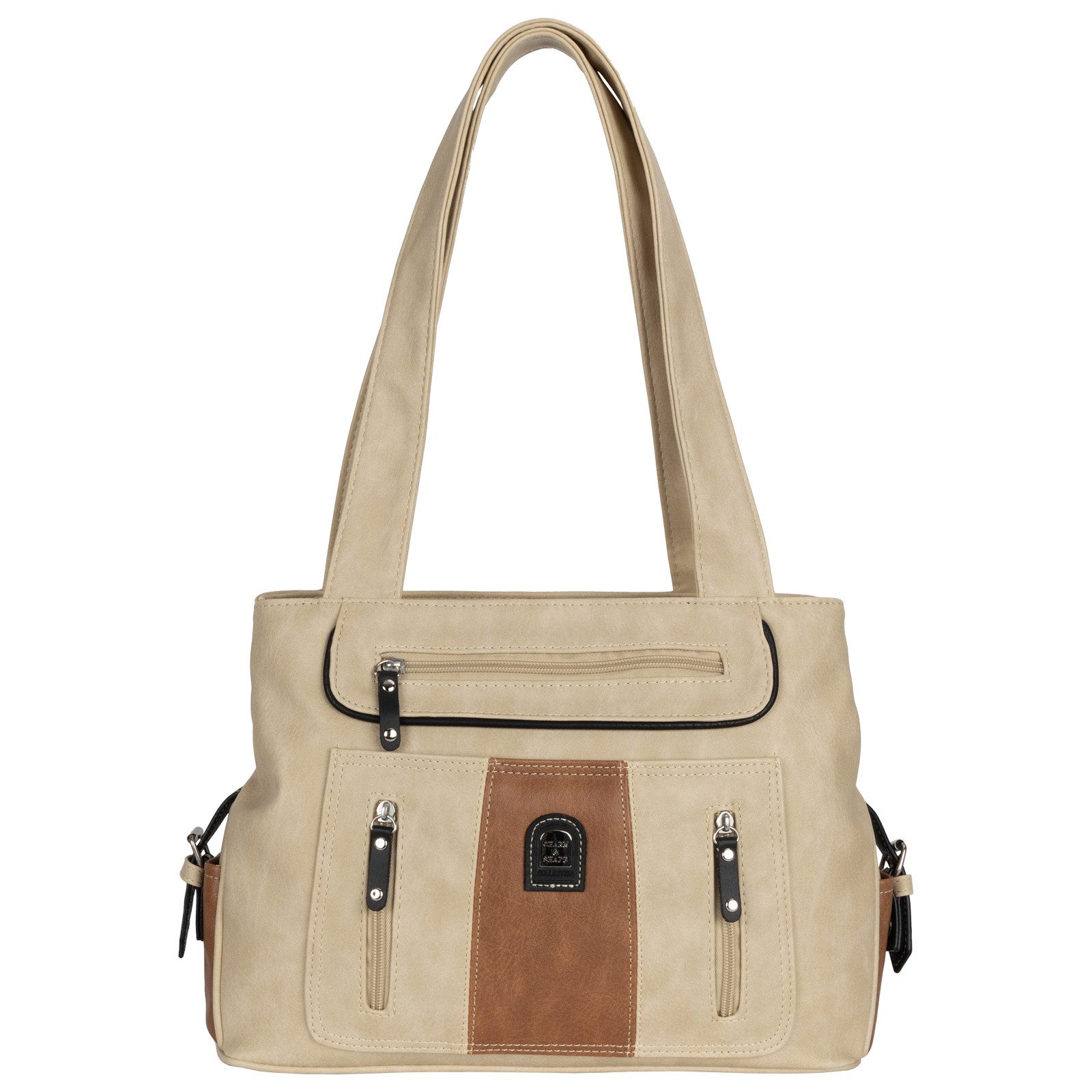 EAAKIE Umhängetasche Damen Tasche Schultertasche Umhängetasche Leder Optik Handtasche, als Schultertasche, Umhängetasche tragbar – Bild 3 von 5