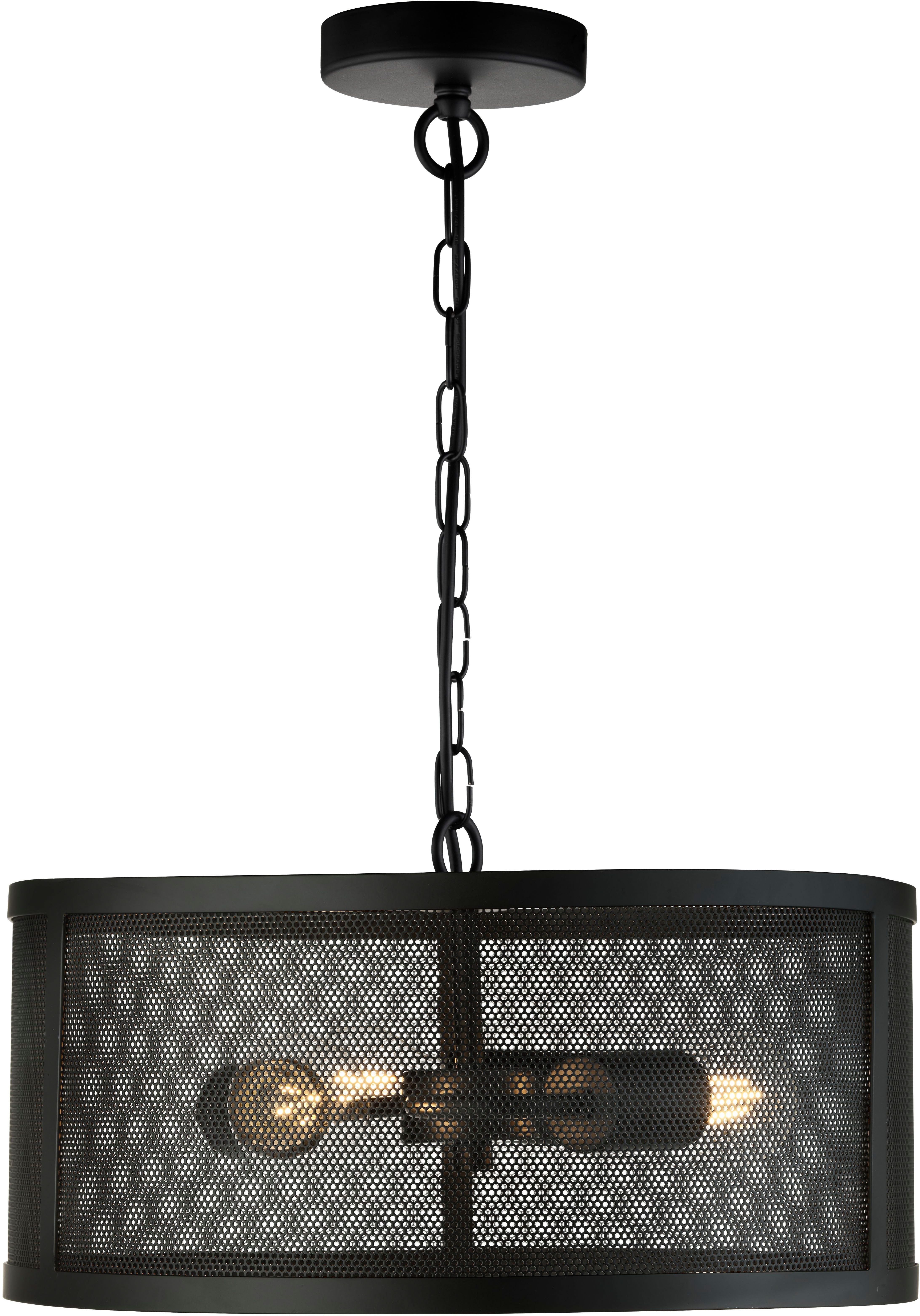 Searchlight Hängeleuchte Fishnet 3Lt Pendant, Leuchtmittel wechselbar