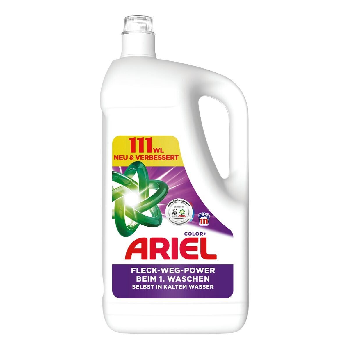 ARIEL Color+ Colorwaschmittel (111 WL / 4,99 Liter)