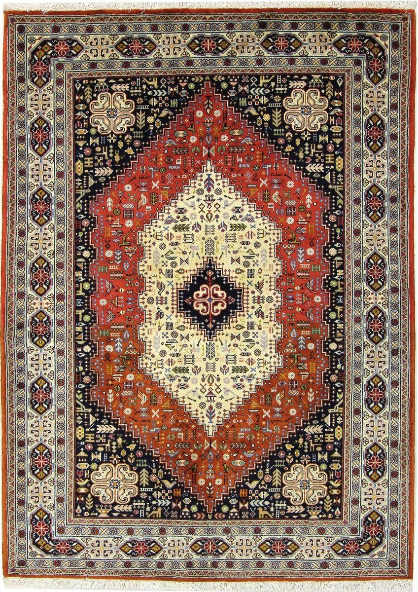 Orientteppich Ghashghai Sherkat 142x198 Handgeknüpfter Orientteppich, Nain Trading, rechteckig, Höhe: 12 mm