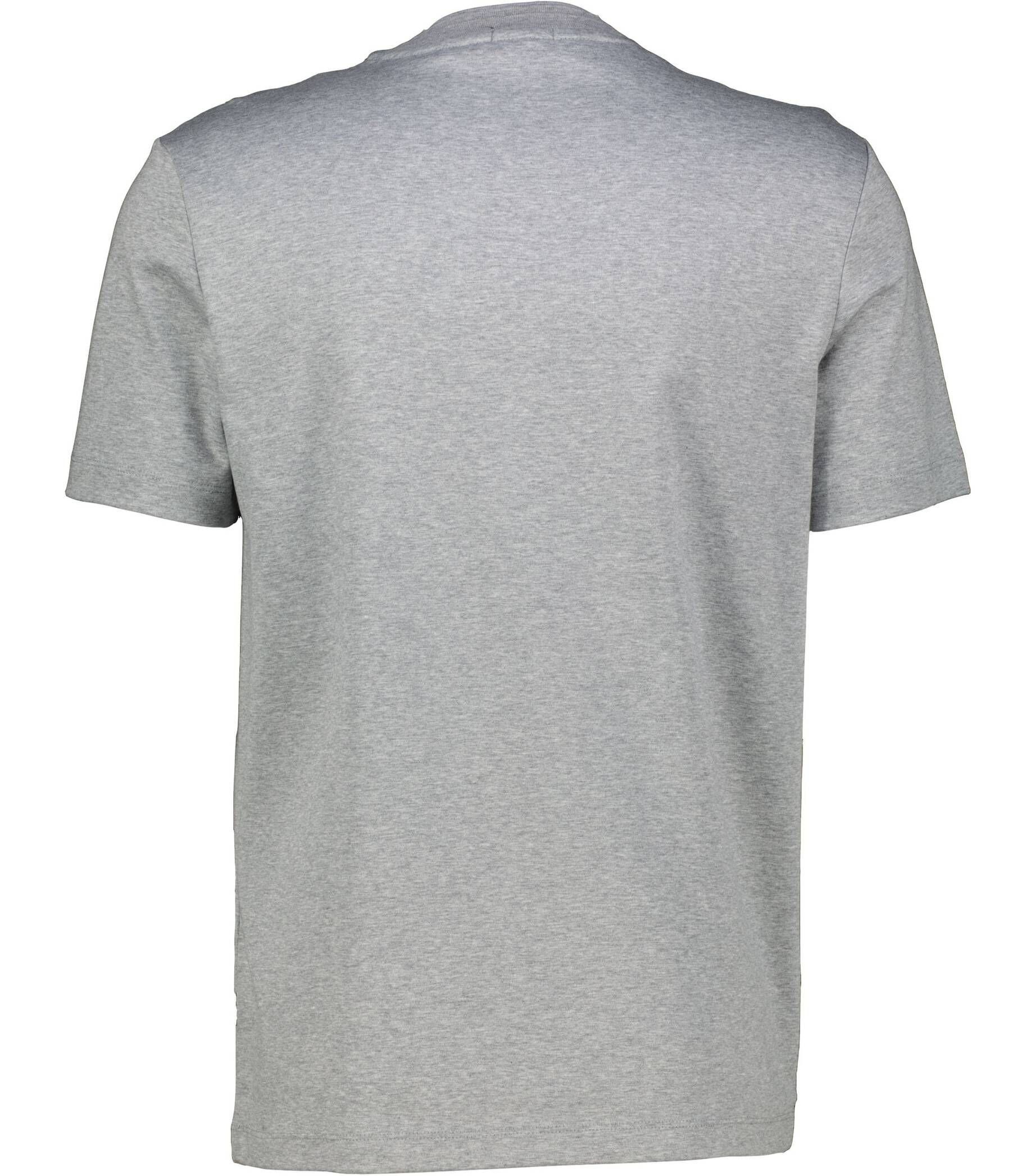 BOSS T-Shirt Herren T-Shirt TIBURT silber 278 (12) (1-tlg)