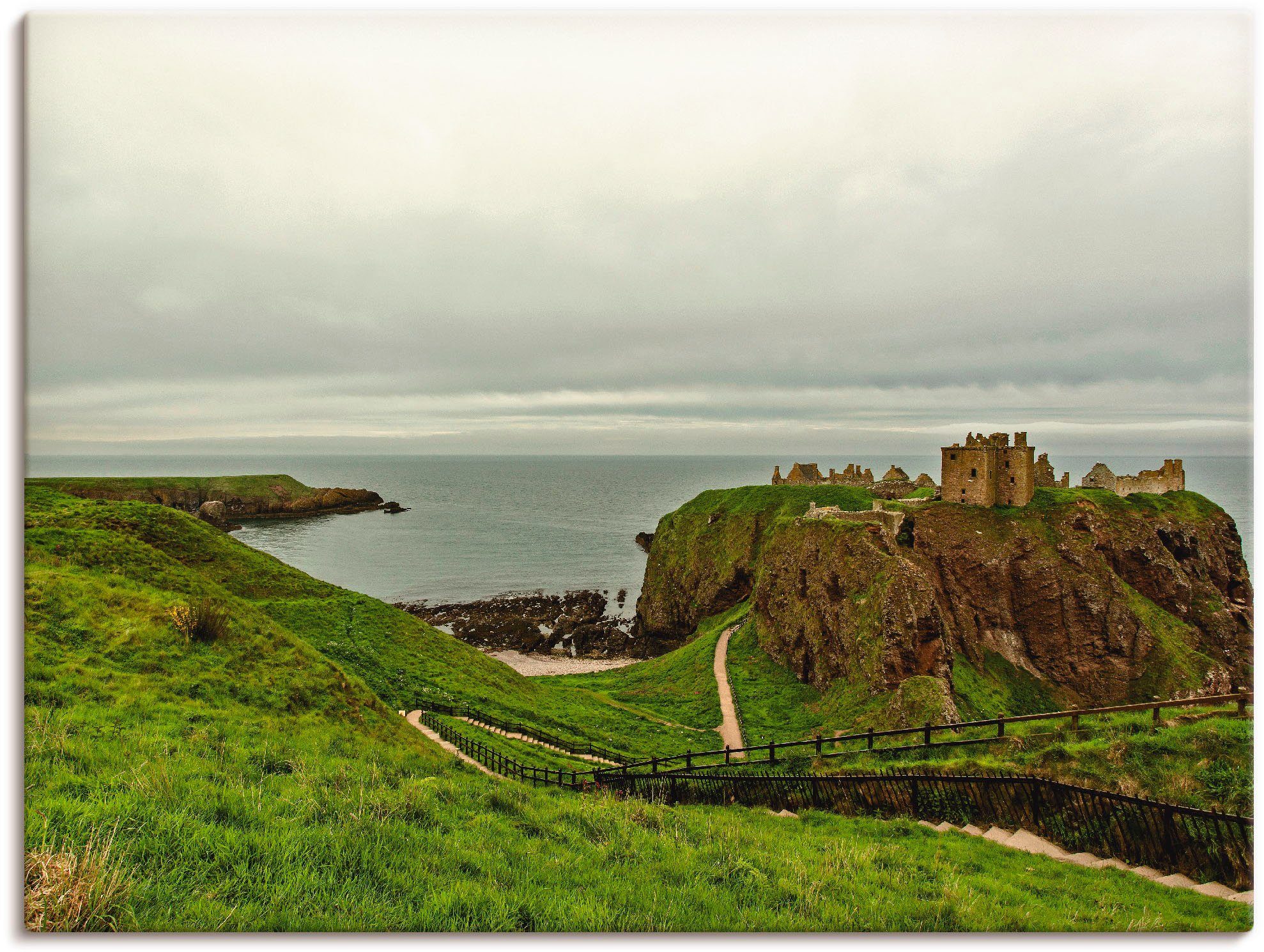 Artland Wandbild Historisches Schottland, Leinwandbild, St), oder versch. Europa Wandaufkleber (1 Poster Größen in als