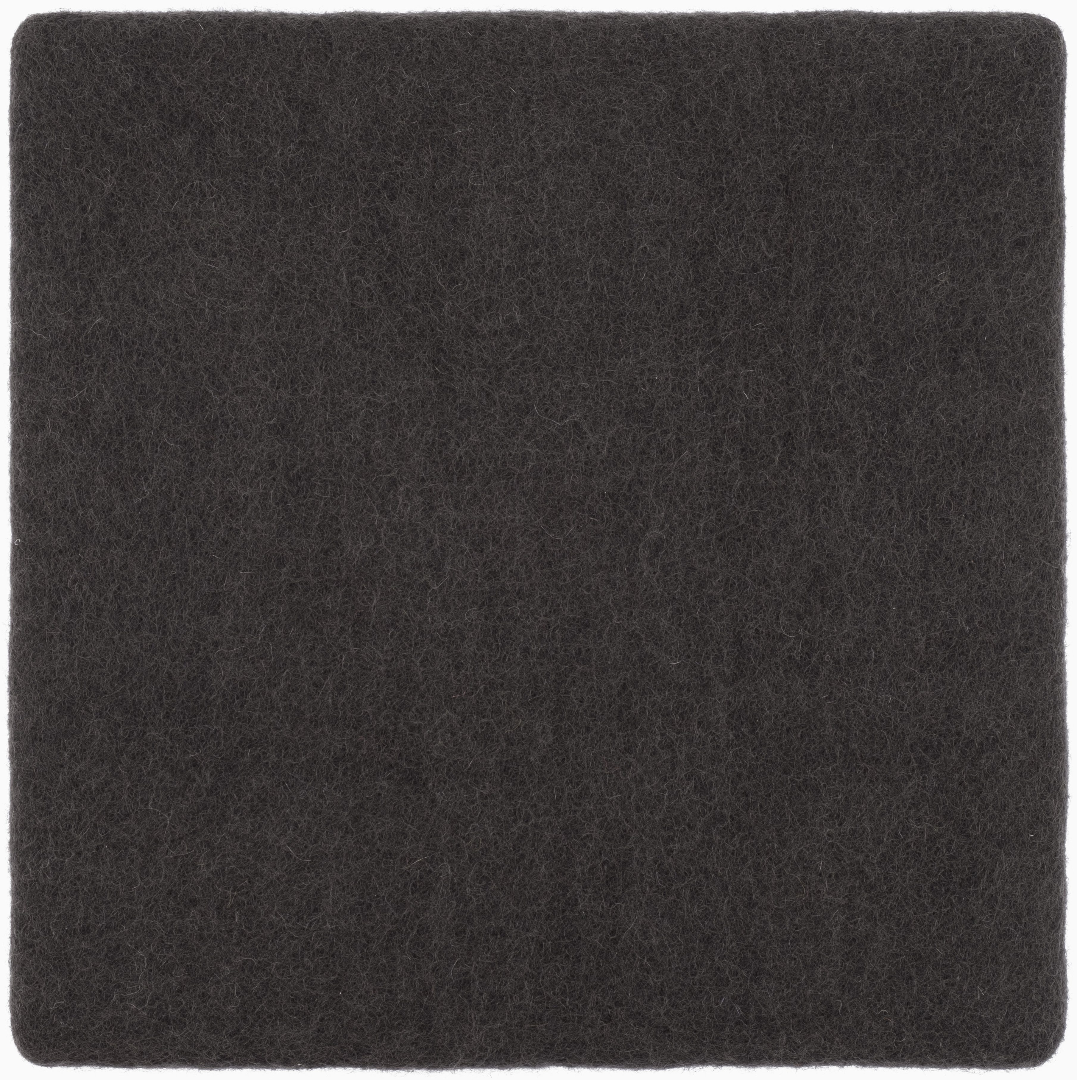 myfelt Stuhlkissen Filz Sitzauflage quadratisch - 36 x 36 cm, 100% reiner Schurwolle, quadratisch, schmutzabweisend Kuno