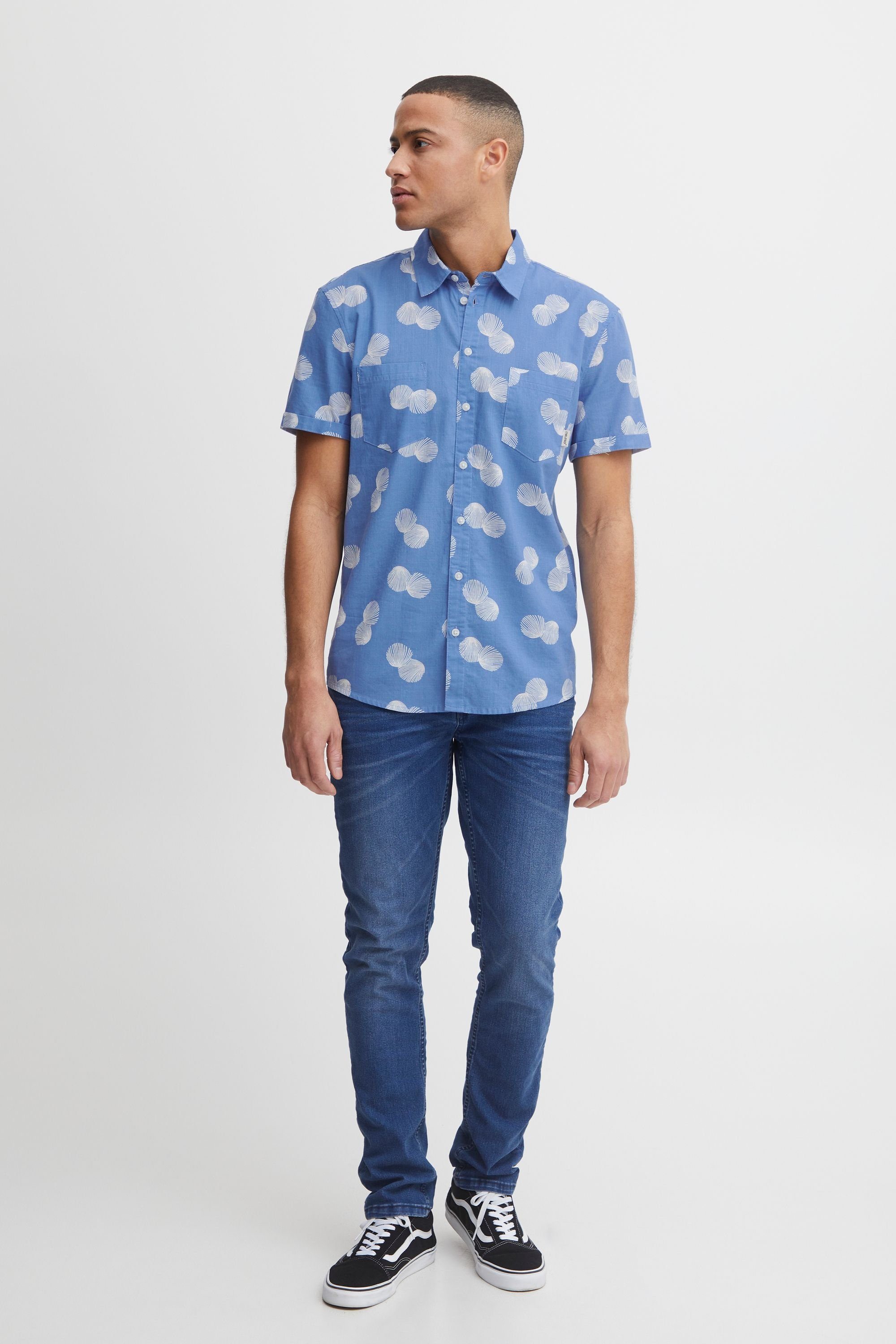 Blend Kurzarmhemd BHShirt Stilvolles Hemd mit kurzen Ärmeln
