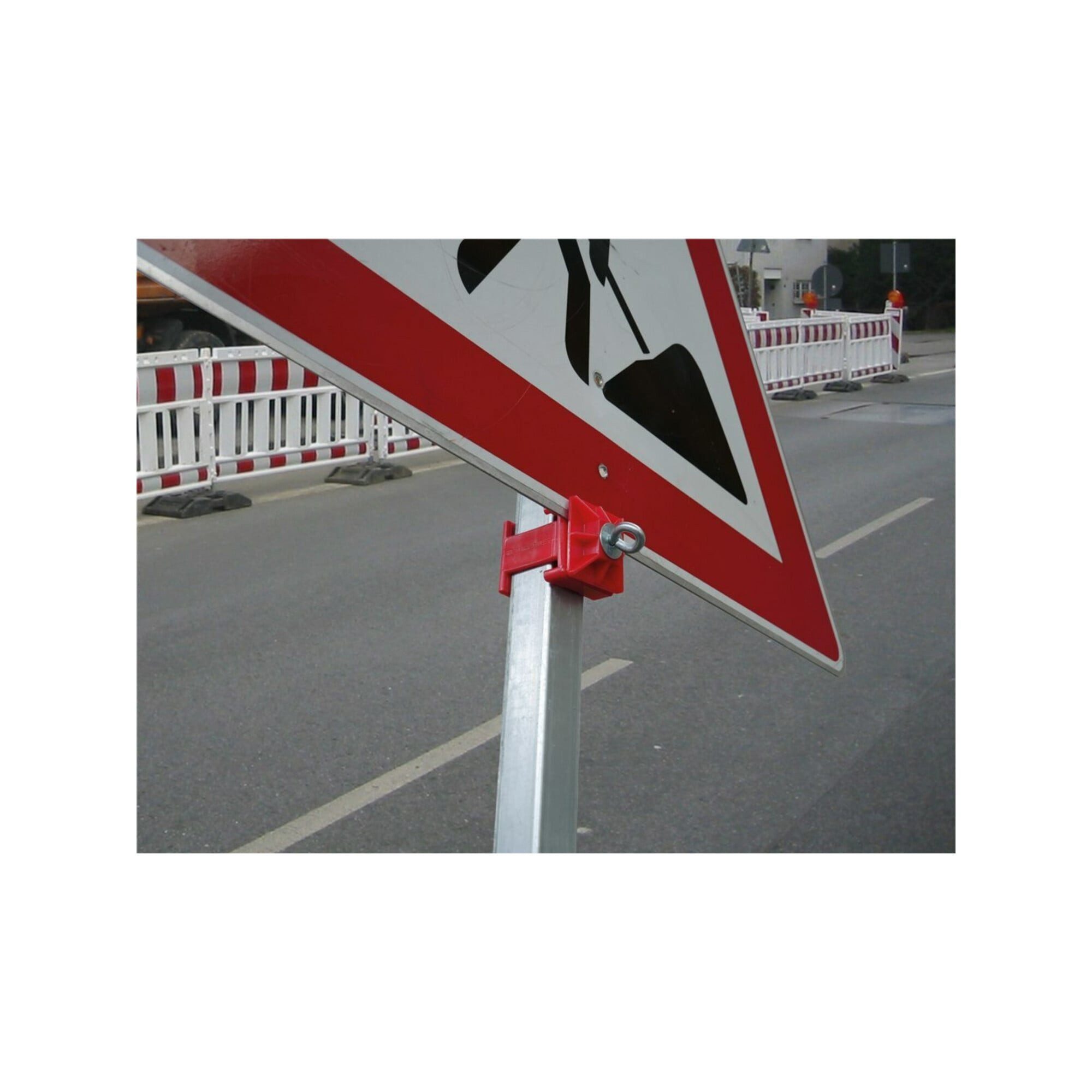 SCHAKE Aufkleber Schake Schilderklemme m.Öse