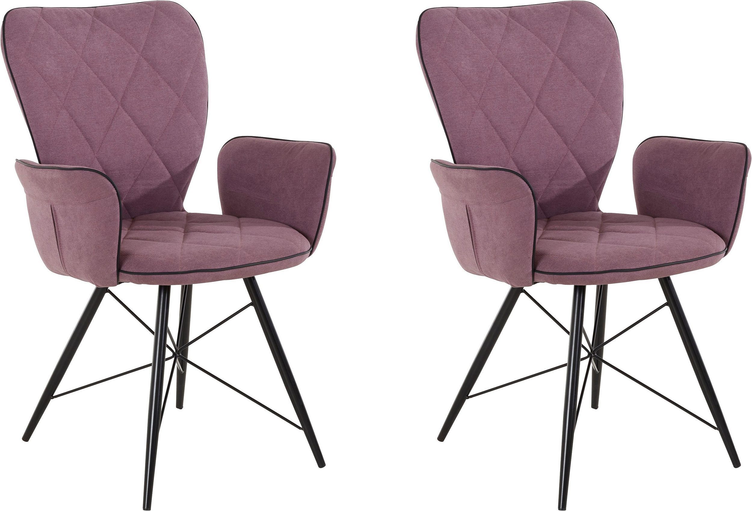 loft24 Esszimmerstuhl Vidal (Set, 2 St), günstig online kaufen