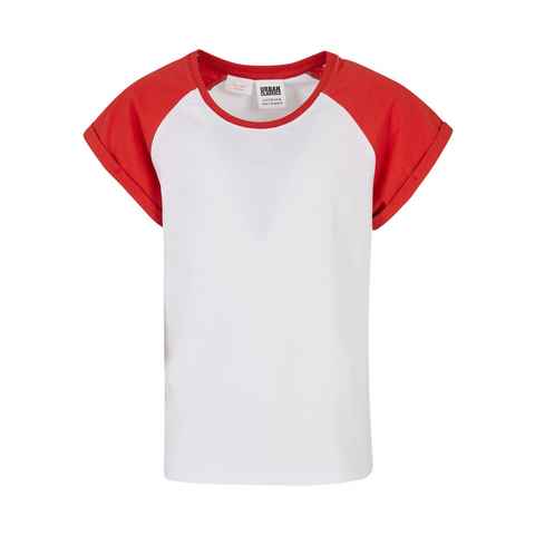 URBAN CLASSICS T-Shirt Urban Classics Damen Girls Contrast Raglan Tee (1-tlg)