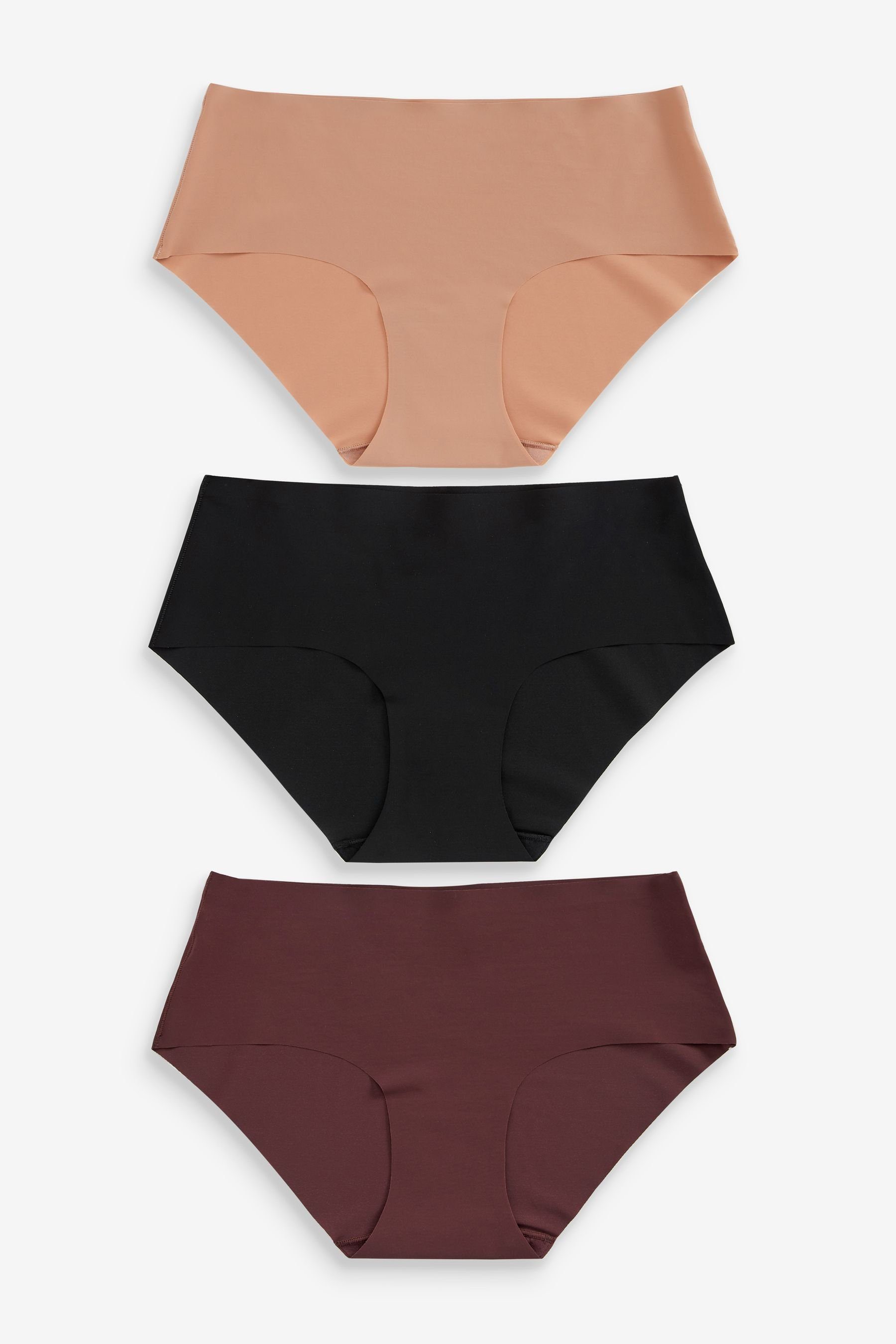 Next Schlüpfer Nahtlose Panties, 3er-Pack (3-St)