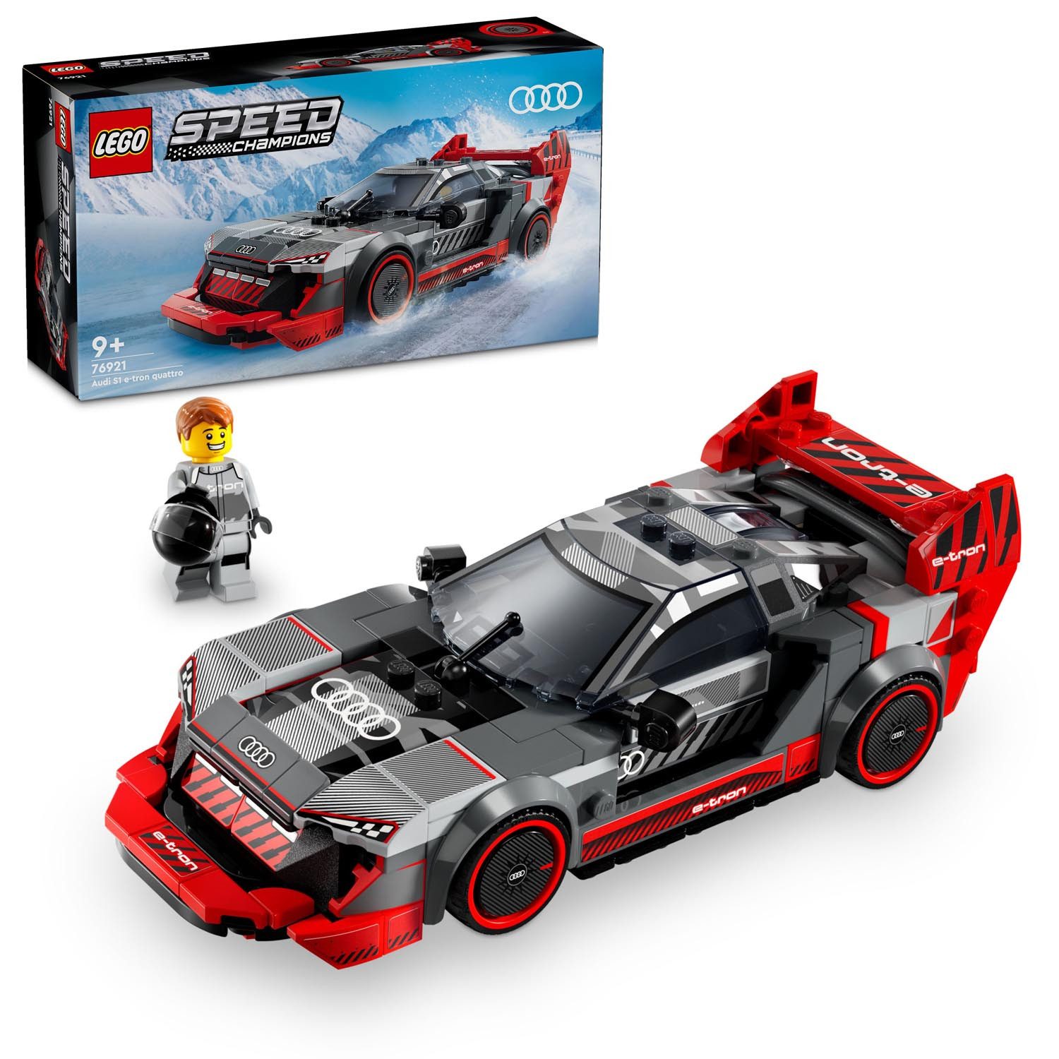LEGO® LEGO® 76921 Speed Champions - Audi S1 e-tron quattro Rennwagen Konstruktions-Spielset