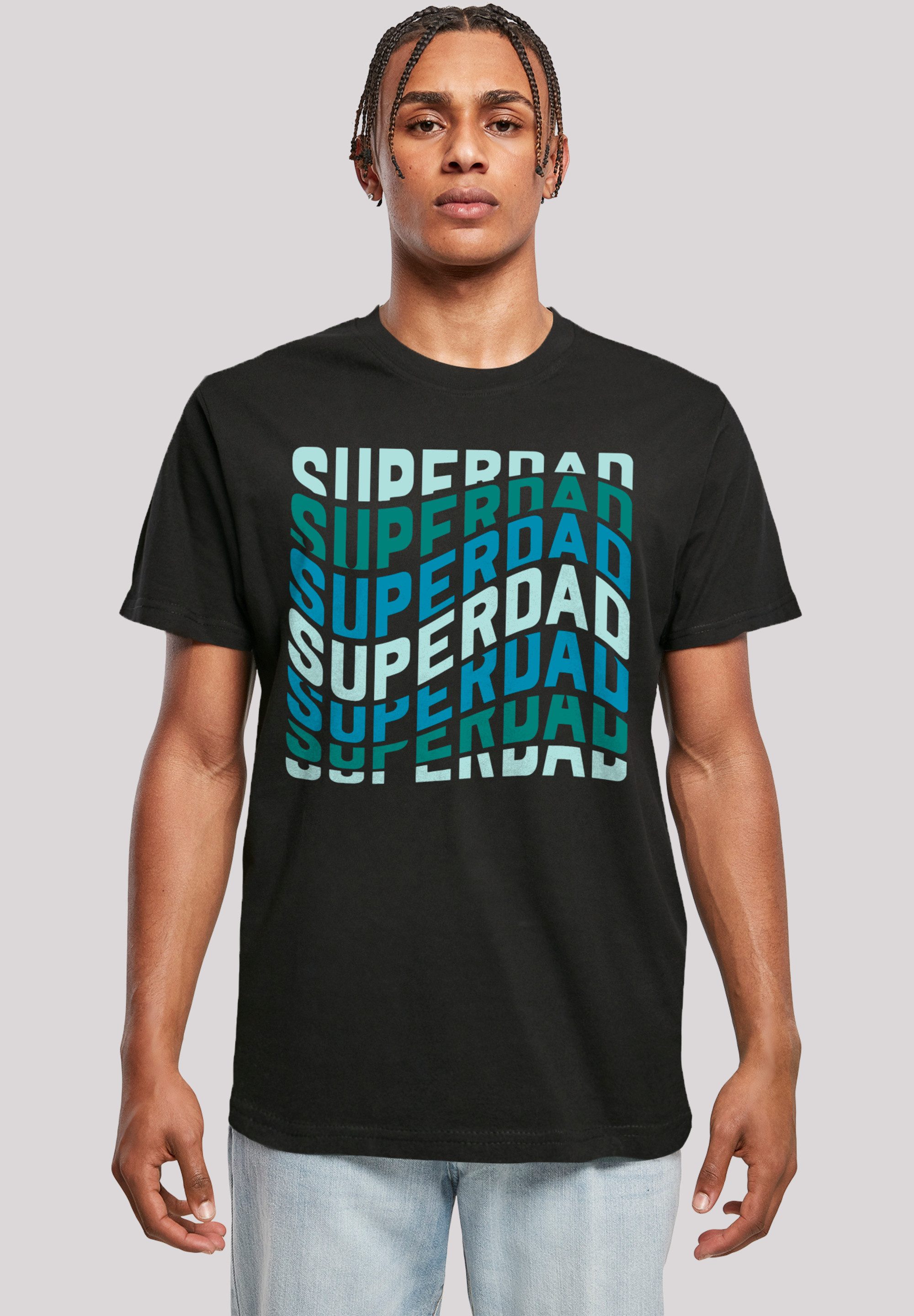 F4NT4STIC T-Shirt Super Dad Retro Trend günstig online kaufen