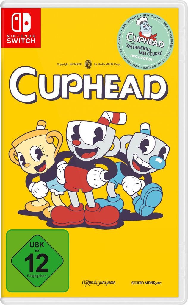 Cuphead (Softwarekarte), Nintendo Switch