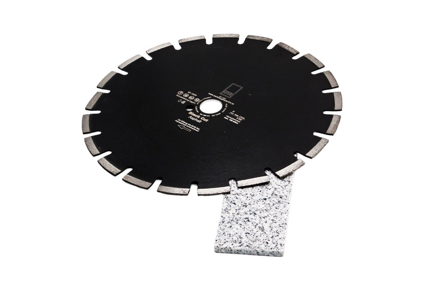 Thumbnail - Fritz Krug Trennscheiben Diamantscheibe Black Cut 350/30 mm für Asphalt, Kalksandstein