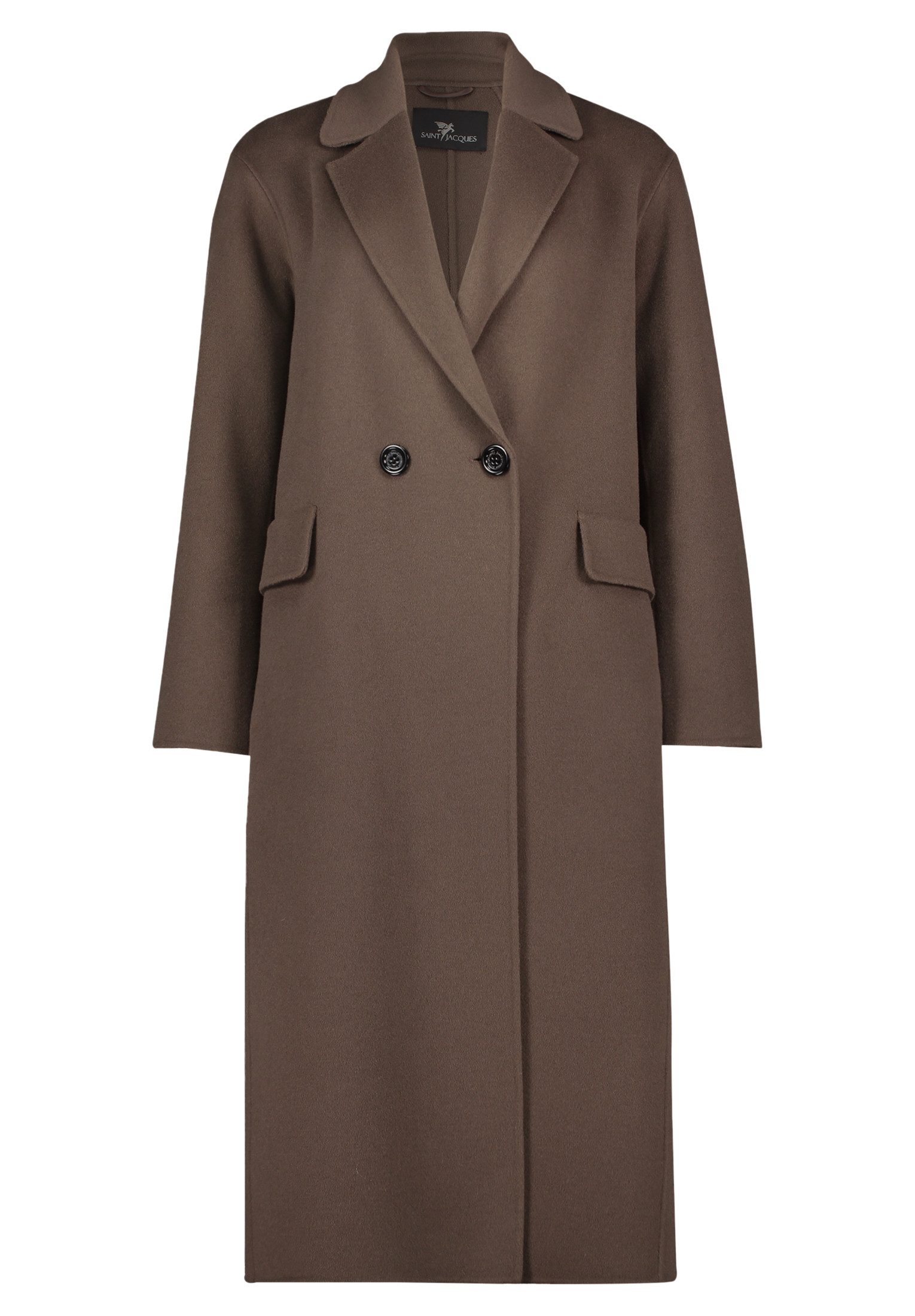 SAINT JACQUES Langmantel Mantel Wolle