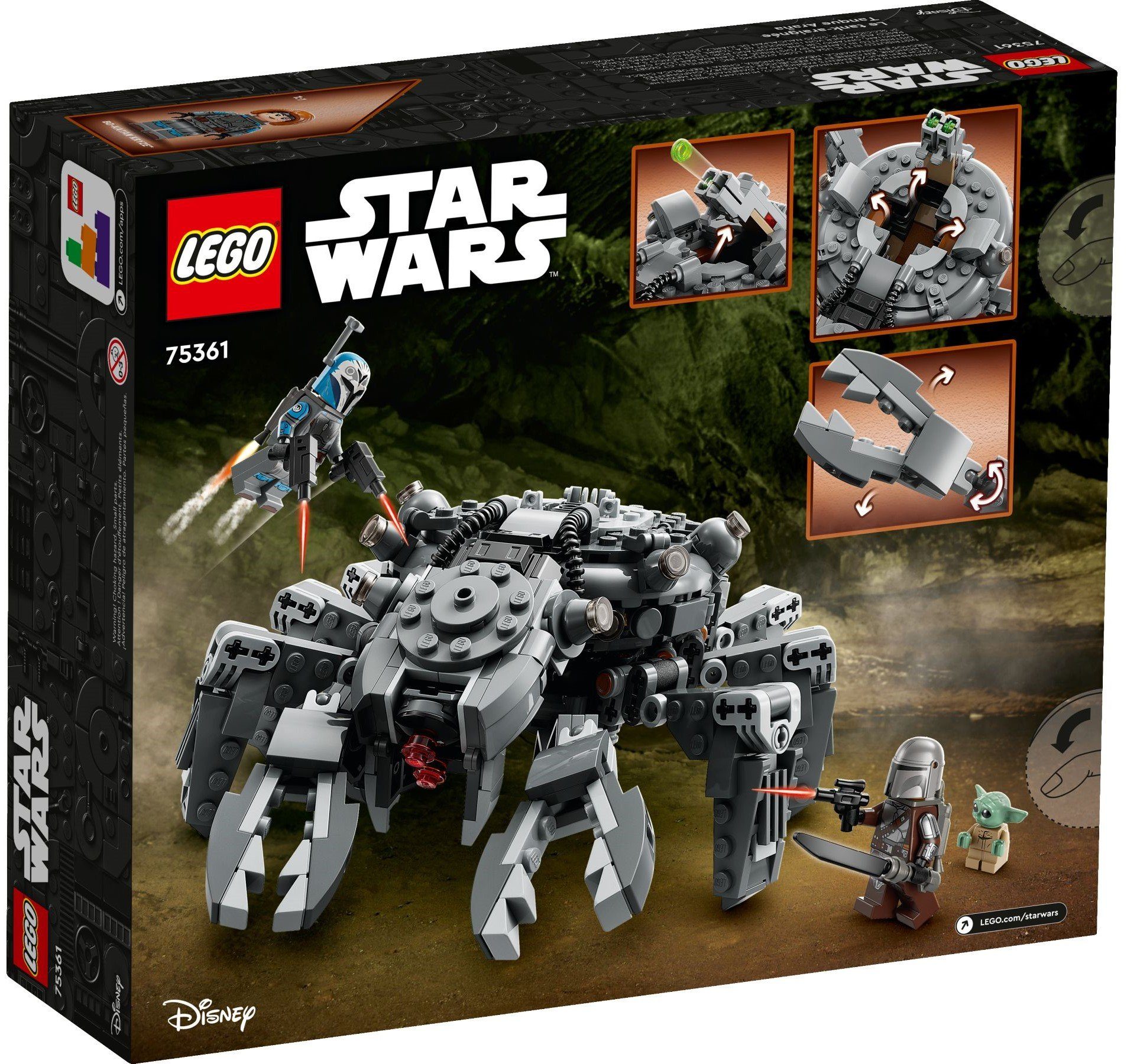 LEGO® LEGO® Star Wars 75361 Spinnenpanzer Konstruktionsspielsteine günstig online kaufen
