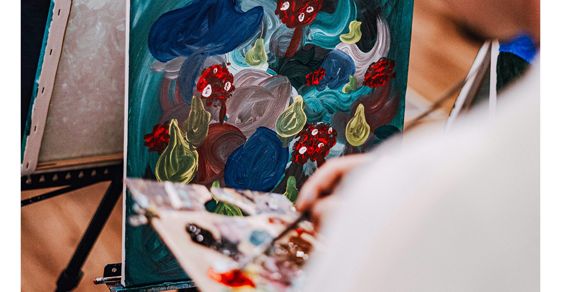 Jochen Schweizer Erlebnisgutschein Weinprobe & Malsession Hamburg, Dein kreativer Abend voller Genuss und Inspiration!