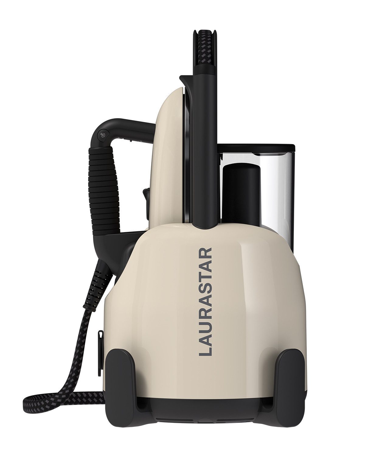 LAURASTAR Dampfbügelstation Lift Plus Silky Beige, 1100 ml Wassertank