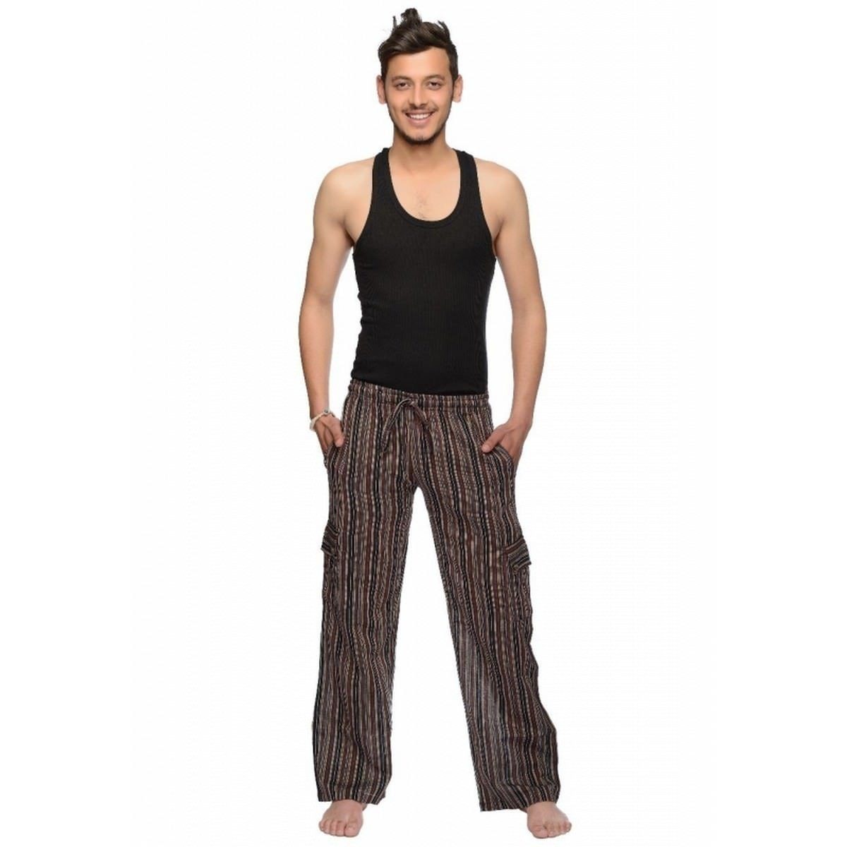 SIMANDRA Pumphose Happening für Herren - bequeme Fischerhose (1-tlg) für Herren - bequeme Fischerhose für Fitness, Sport & Freizeit