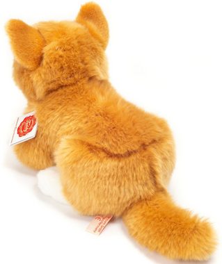 Teddy Hermann® Kuscheltier Katze rot, 20 cm, zum Teil aus recyceltem Material