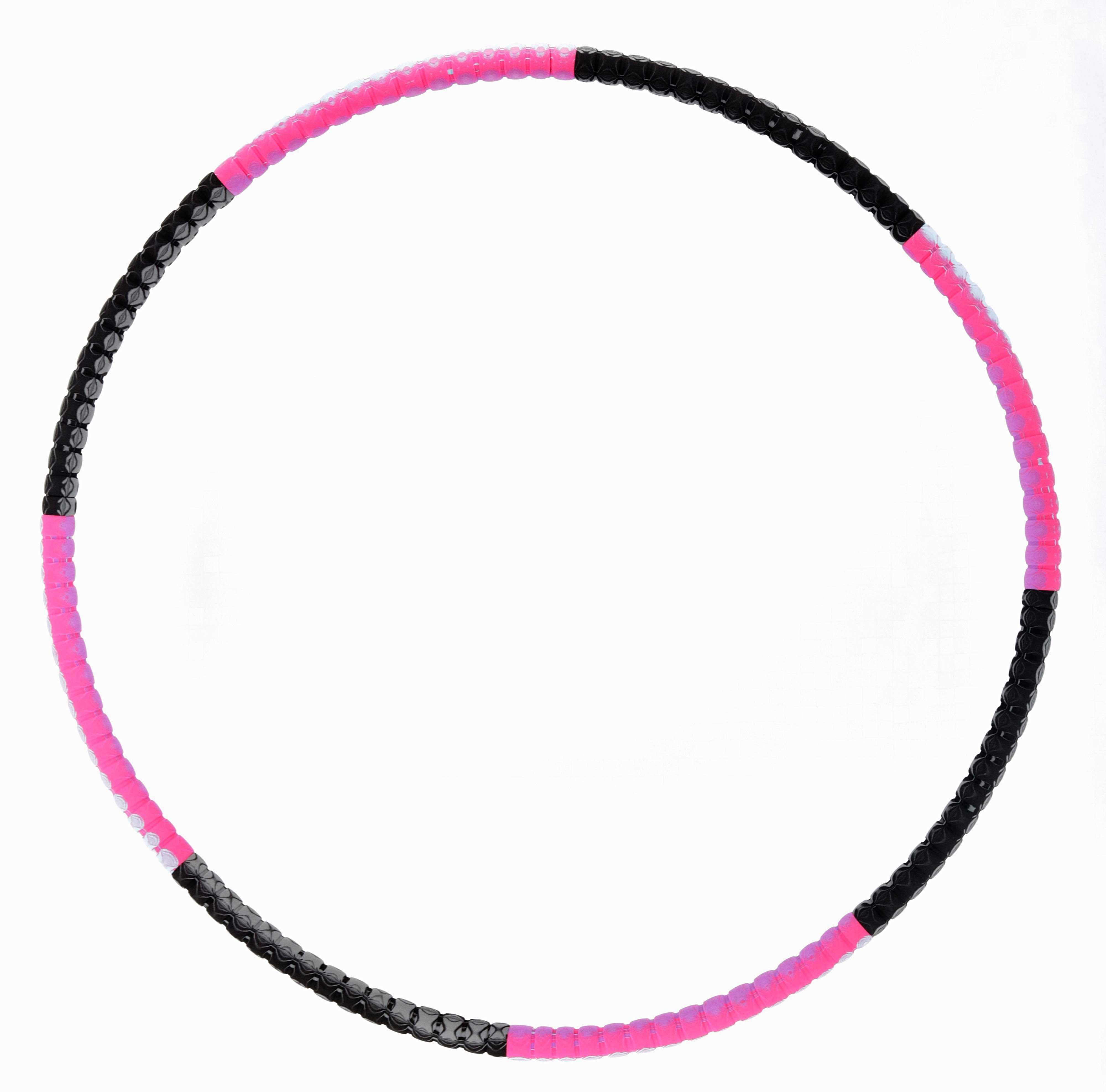 SHG Hula-Hoop-Reifen 8 teilig Edelstahlkern 0,8 cm, kg 94 befüllbar bis 4 