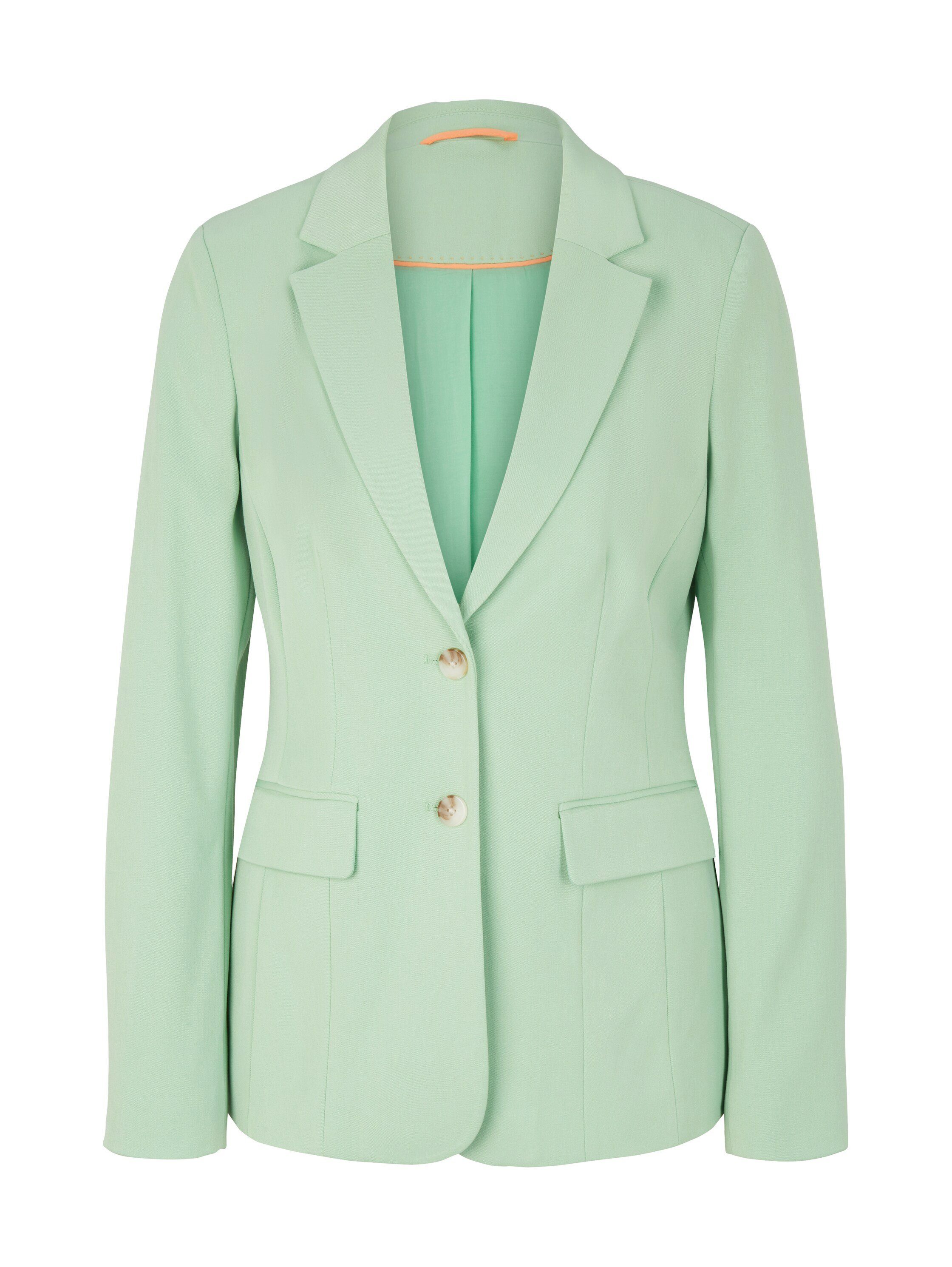 TOM TAILOR Jackenblazer Farbiger Blazer okra green | 