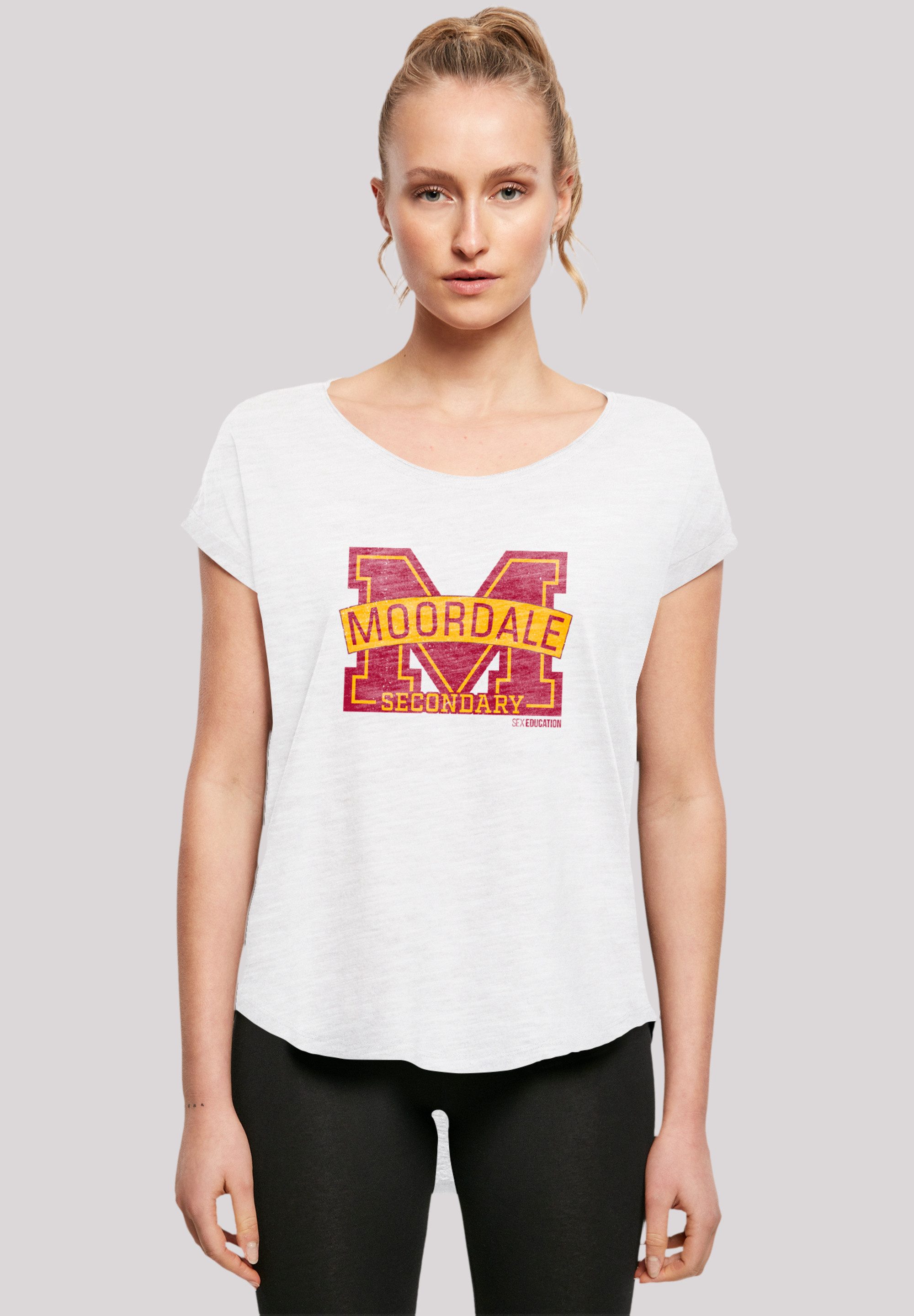 F4NT4STIC T-Shirt "Sex Education Moordale Cracked M", Premium Qualität günstig online kaufen