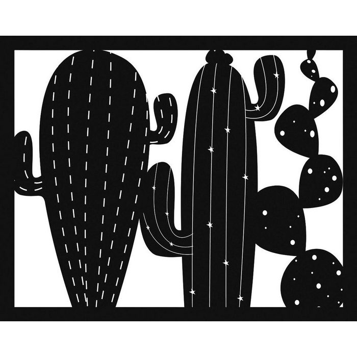 Art for the home Wanddekoobjekt Cactus