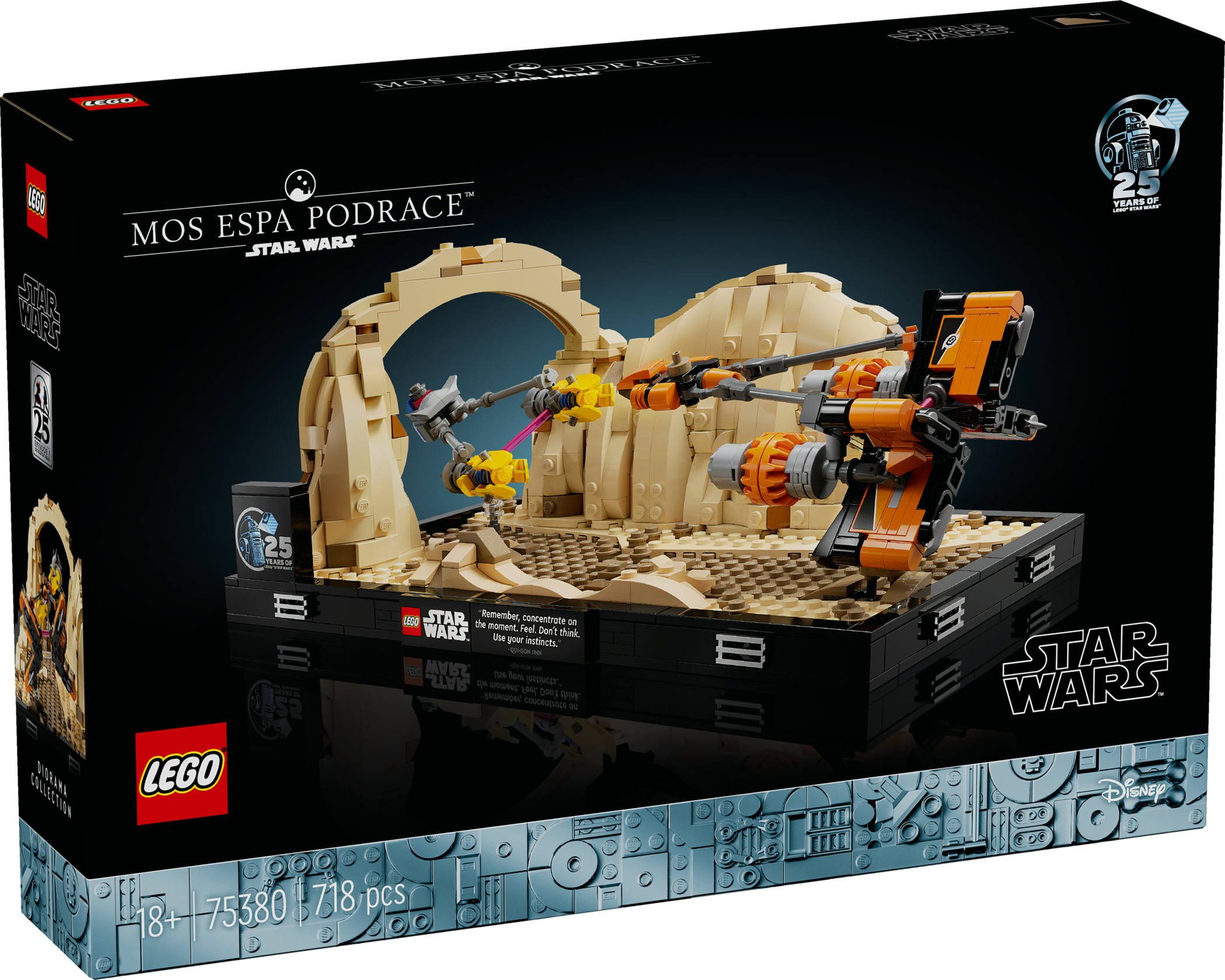 LEGO® Star Wars™ Podrennen in Mos Espa - Diorama 718 Teile 75380 Spielbaust günstig online kaufen