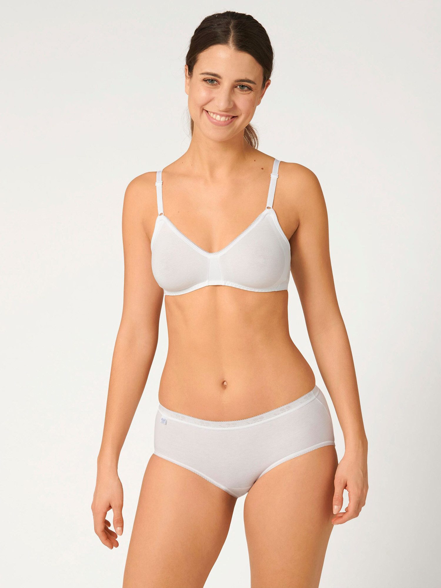 sloggi Midislip Basic (2-St) Midi-slip panty-s shorts