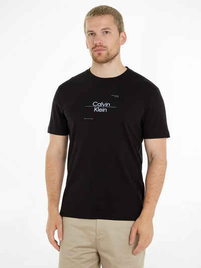 Calvin Klein T-Shirt OPTIC LINE LOGO T-SHIRT