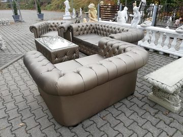 JVmoebel Chesterfield-Sofa, JVmoebel Chesterfield 3+2+1 Sitzer Garnitur Sofa Couch