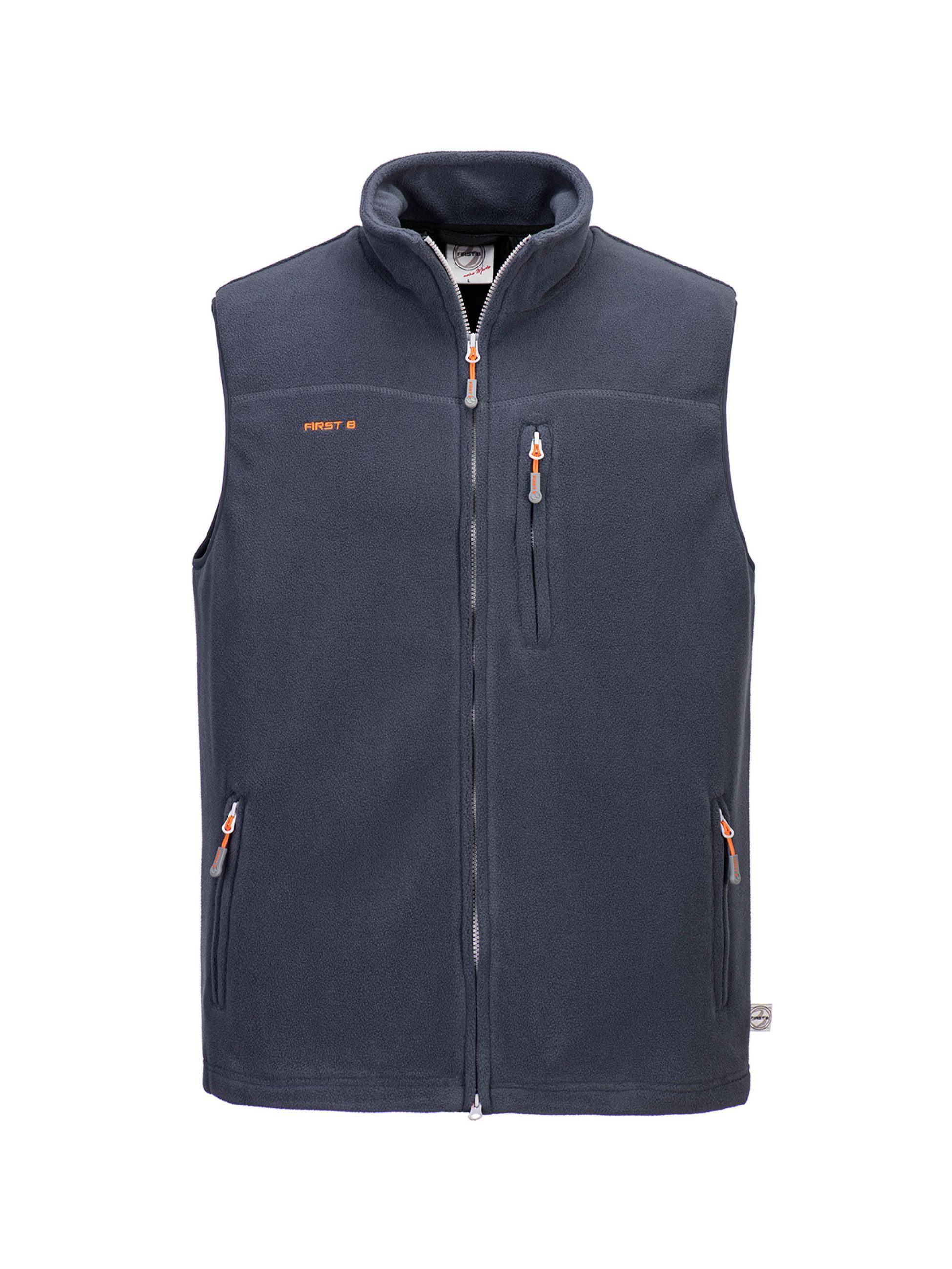 Fleecejacke Herren Fleeceweste mit Futter