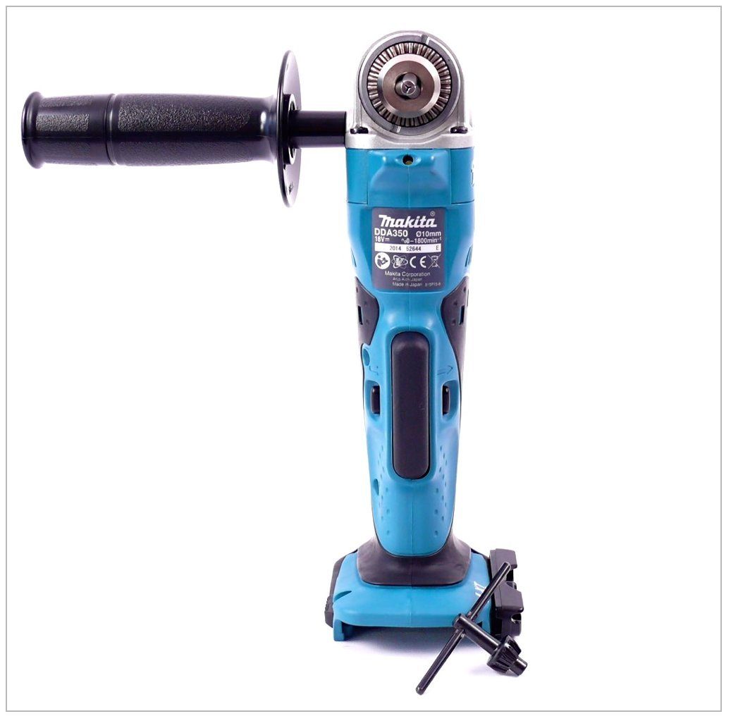 Makita Winkelbohrmaschine DDA 350 Z Akku Winkelbohrmaschine 18V Solo - ohne Akku und Ladegrät