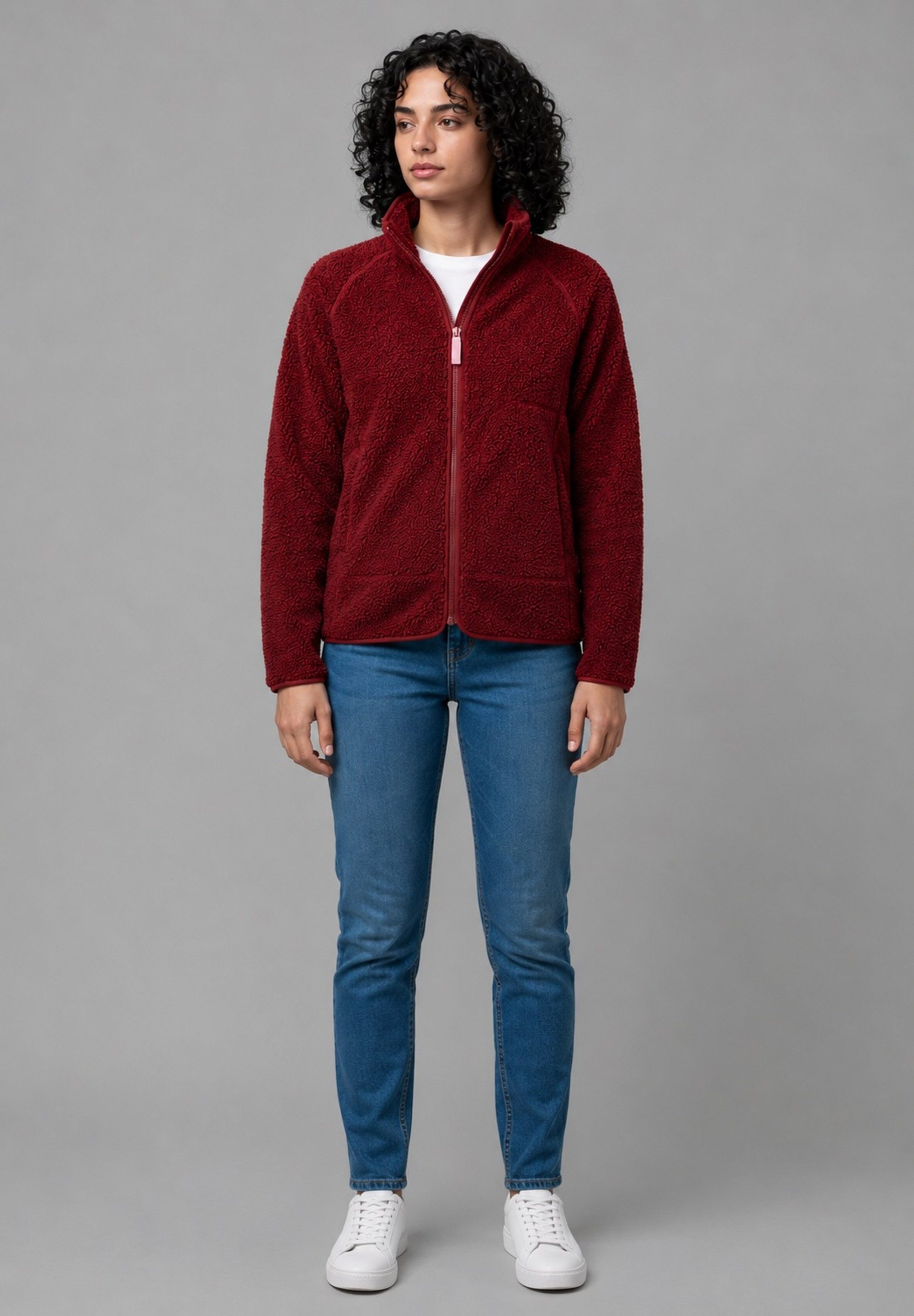 Derbe Fleecejacke Kuschelby Kuschelige Fleece Jacke – Bild 4 von 5