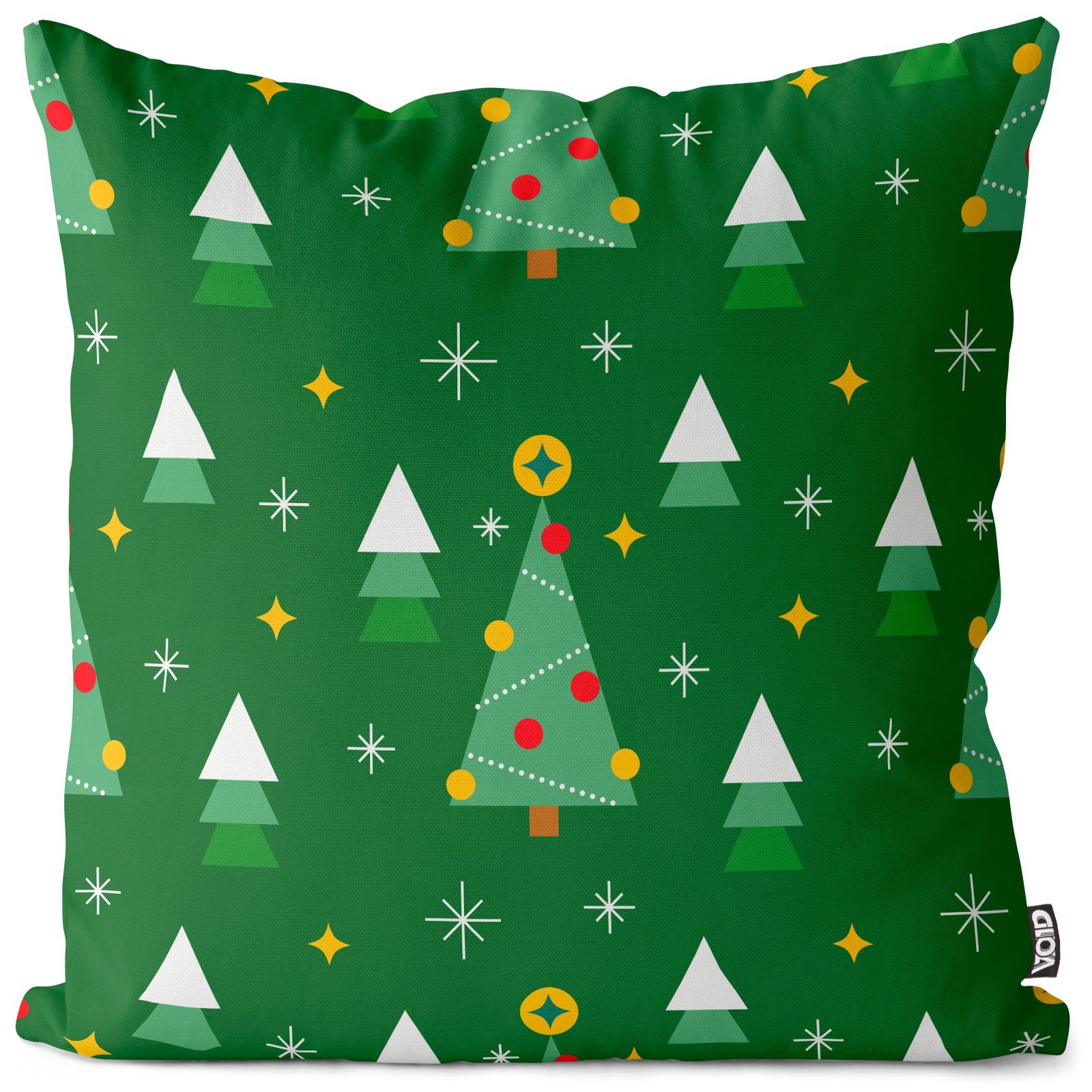 Kissenbezug, VOID (1 Stück), Weihnachtsstern Bäume grün Kissenbezug  Tannenbaum Christbaum Weihnachtsbaum online kaufen | OTTO