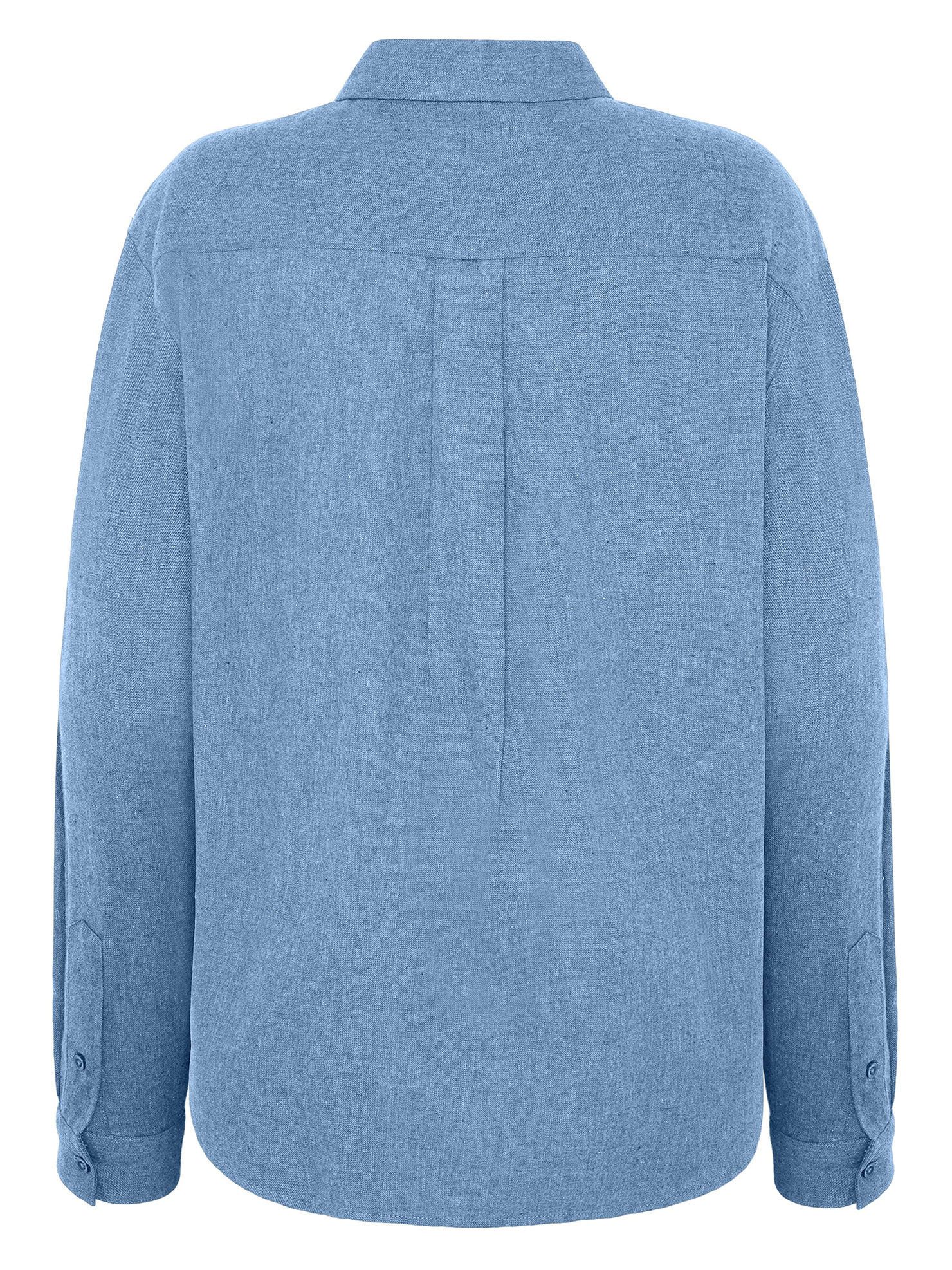 KnowledgeCotton Apparel Hemdbluse Organic Cotton Flannel Shirt