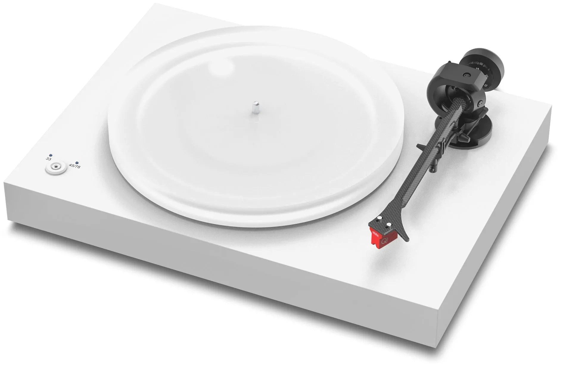 Pro-Ject Pro-Ject X2 B - mit Ortofon Quintet Red / Seidenmatt Weiß Plattenspieler