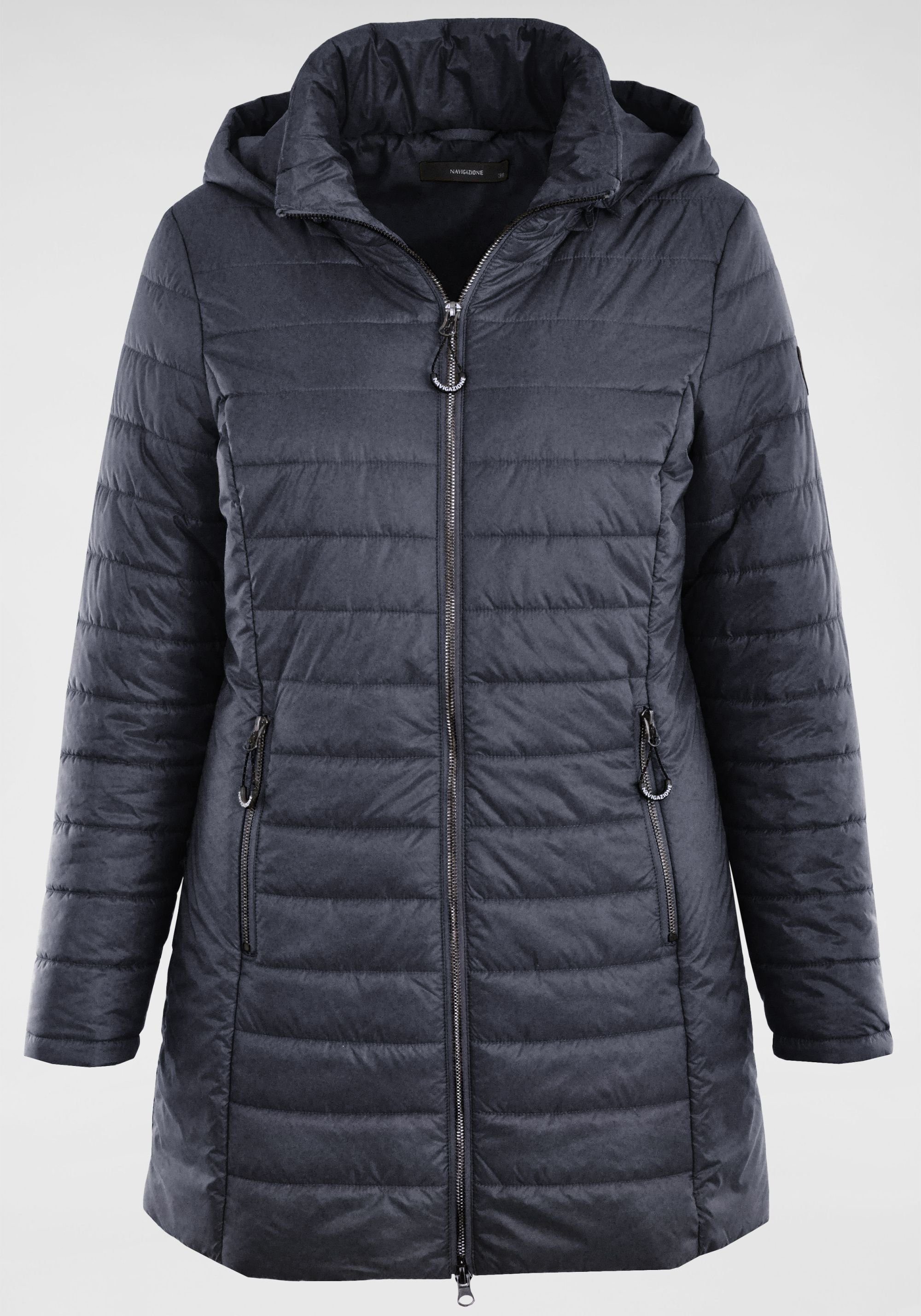 NAVIGAZIONE Wintermantel mit abnehmbarer Kapuze günstig online kaufen