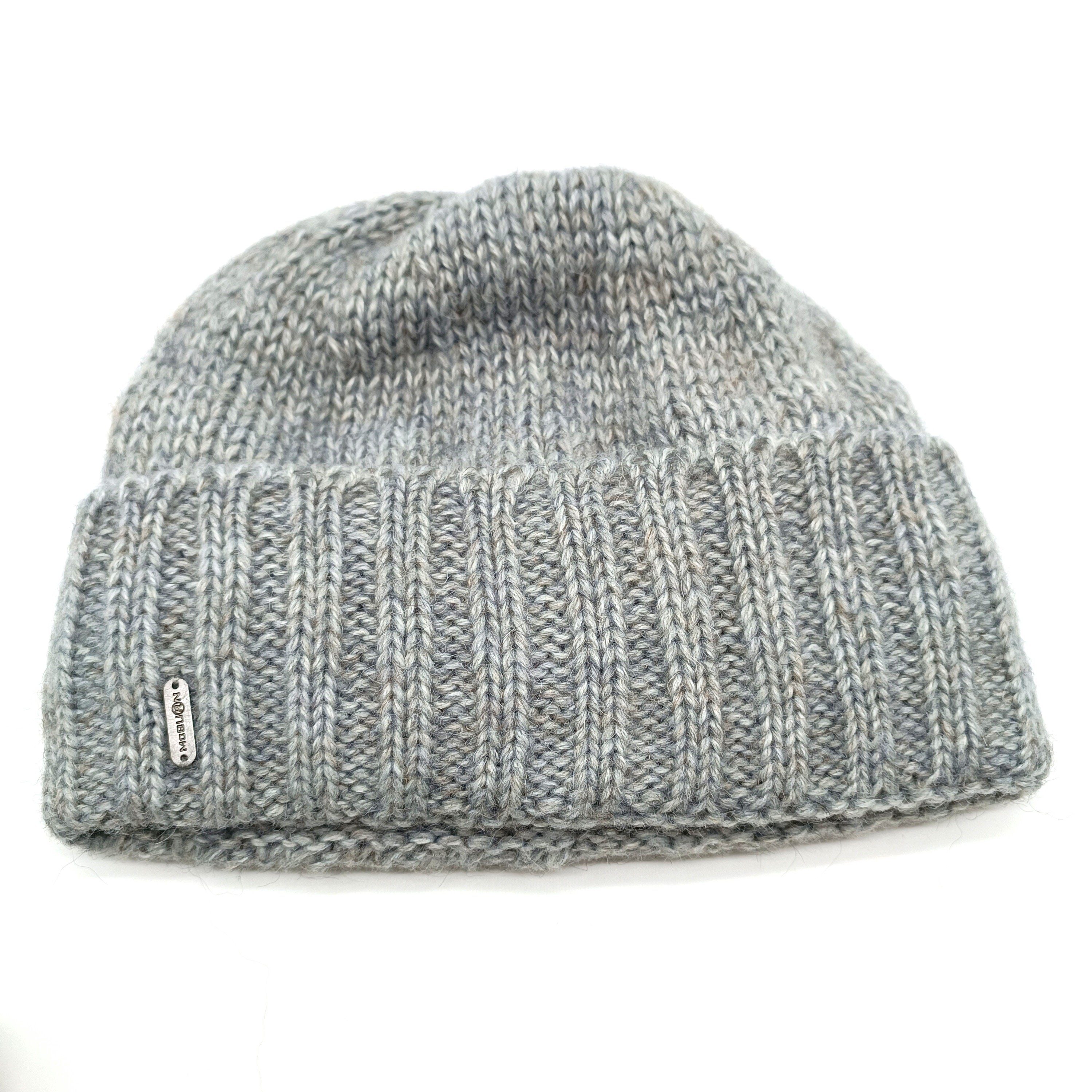 McBurn Strickmütze Mc Burn XL Mütze hellgrau