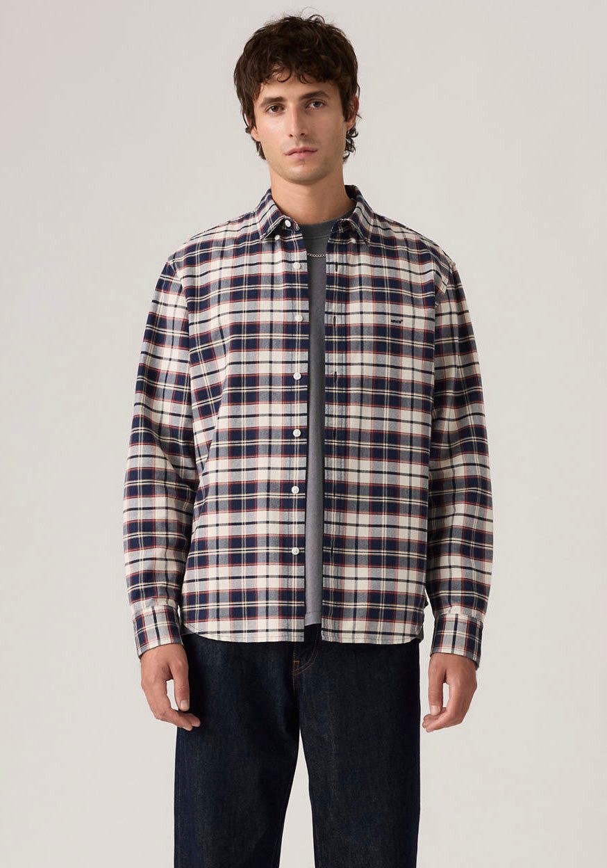 Levi's® Karohemd AUTHENTIC BUTTON DOWN im Karo Muster