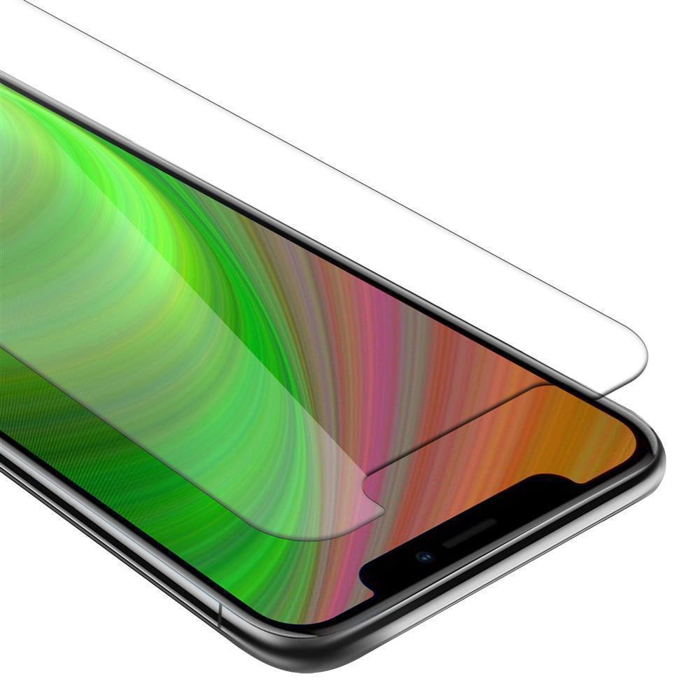 Cadorabo Schutzfolie für Apple iPhone 11 Schutzfolie, (1-St), Schutzfolie Panzer Folie (Tempered) Display Schutzglas 3D Touch