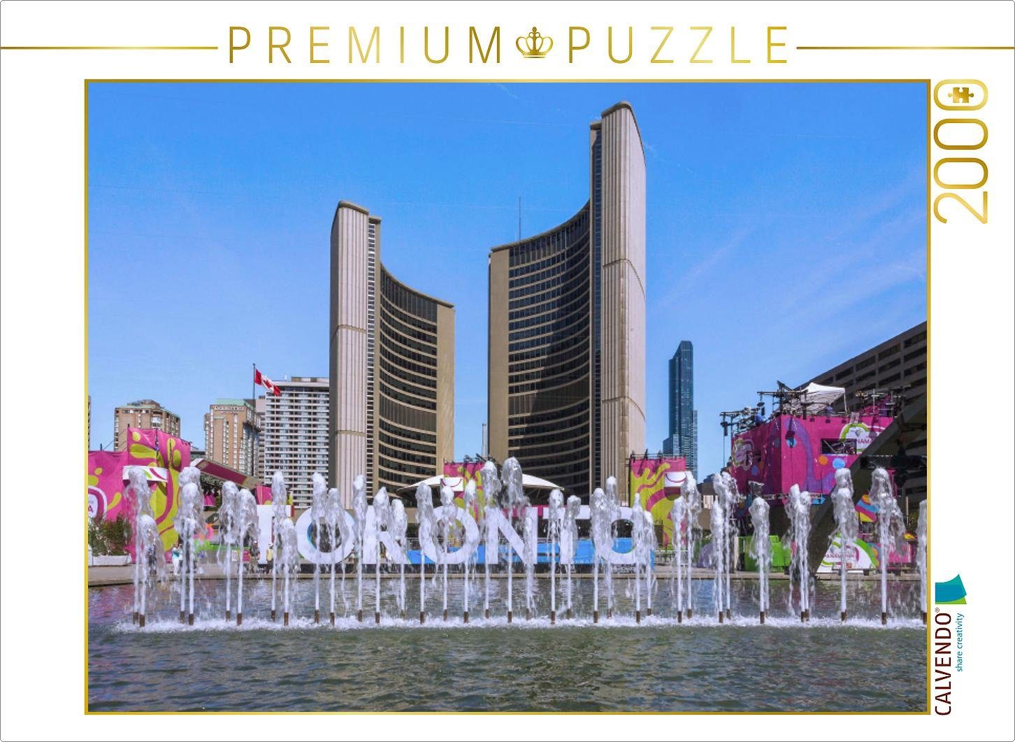 CALVENDO Puzzle CALVENDO Puzzle Toronto City Hall 2000 Teile Lege-Größe ...