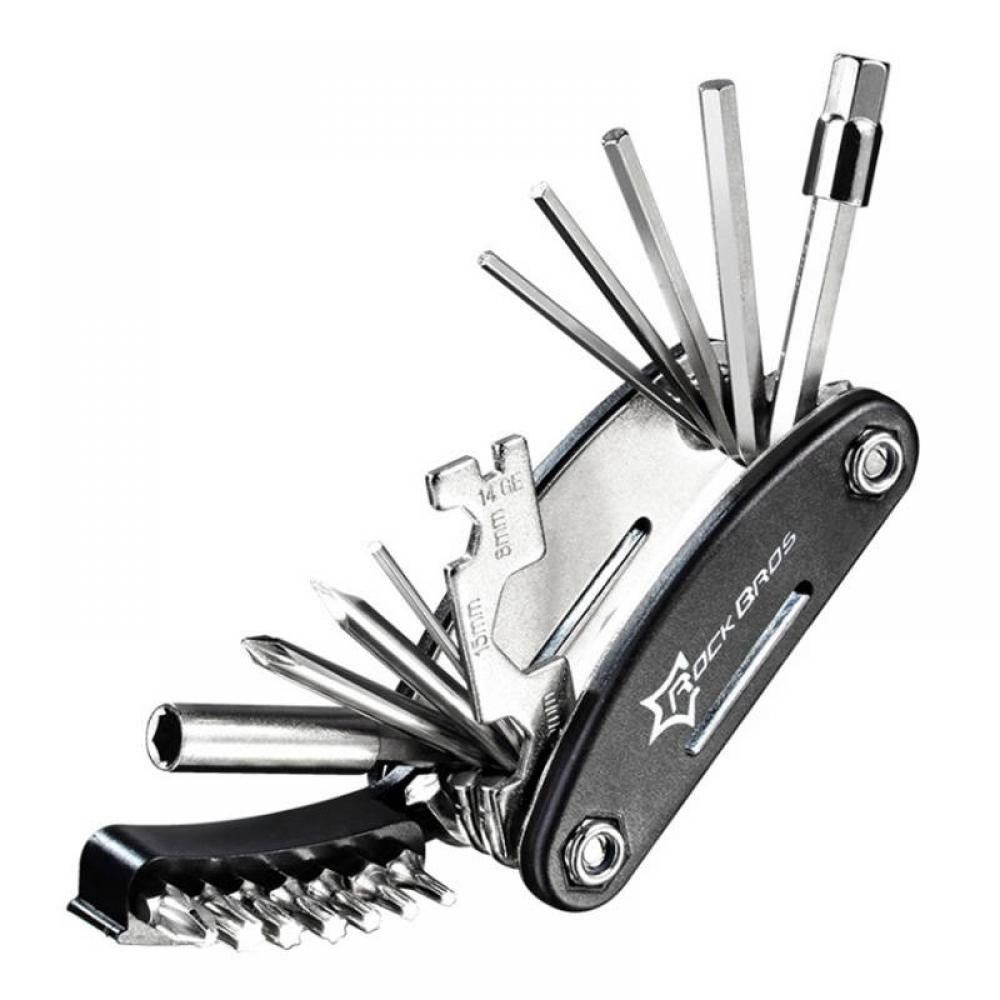 Multitool Rockbros GJ8002 multifunktionales Fahrrad-Reparaturwerkzeug
